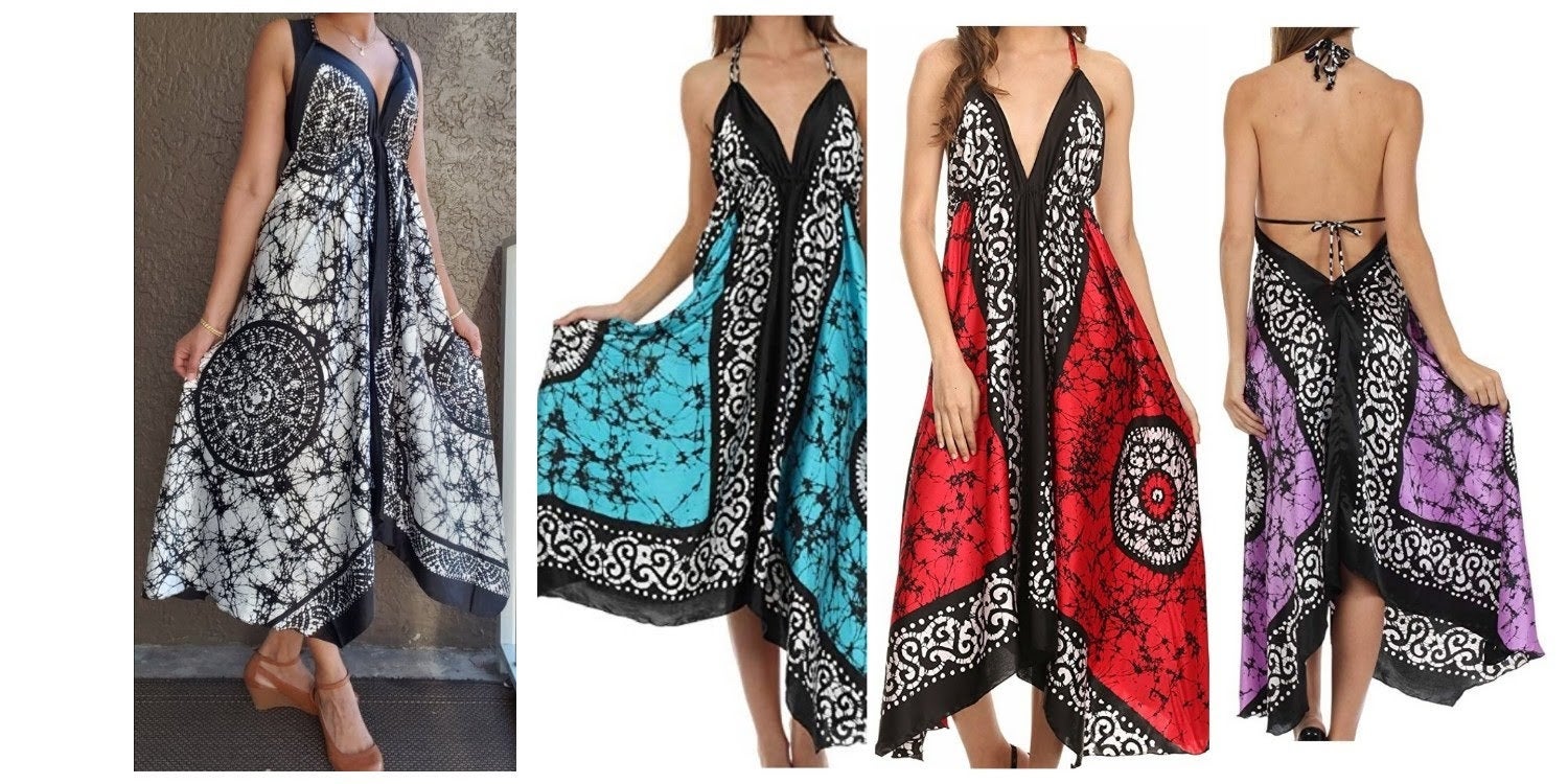 BATIK SILK DRESS