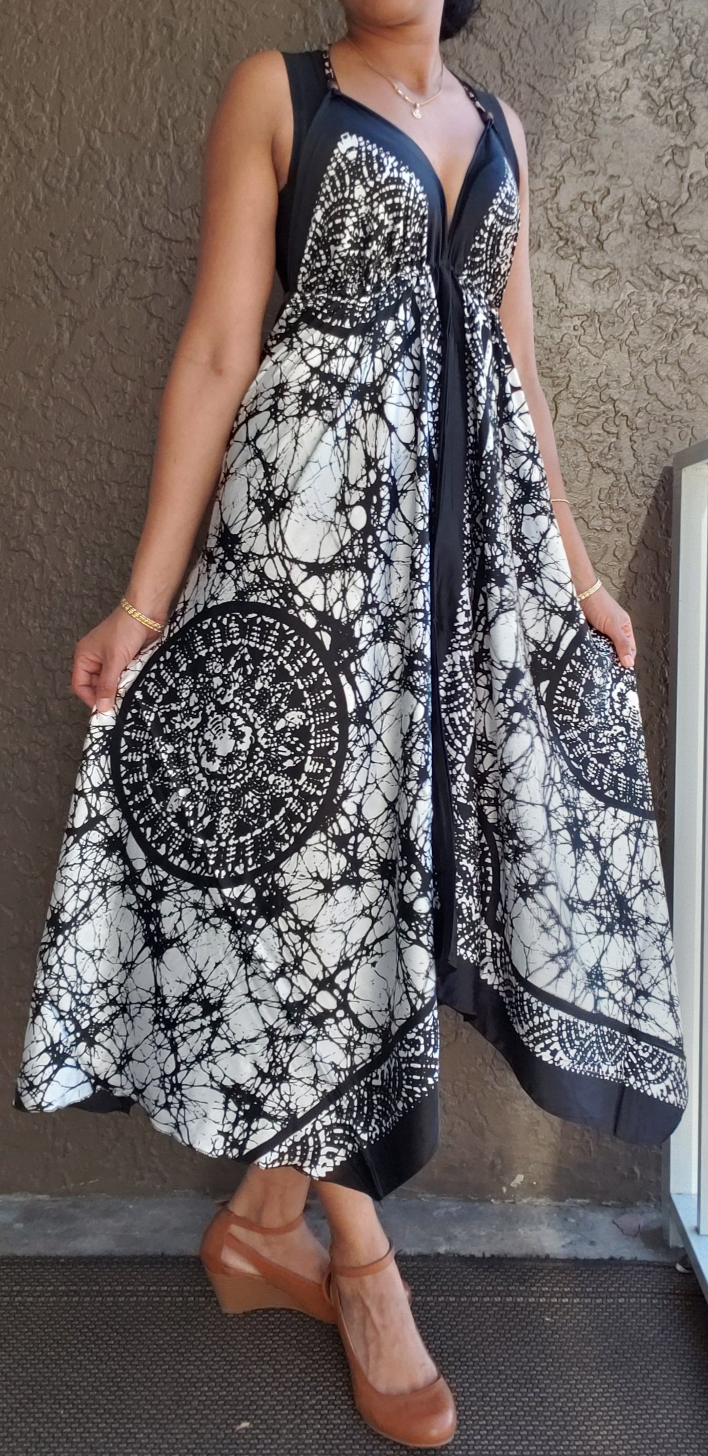 BATIK SILK DRESS
