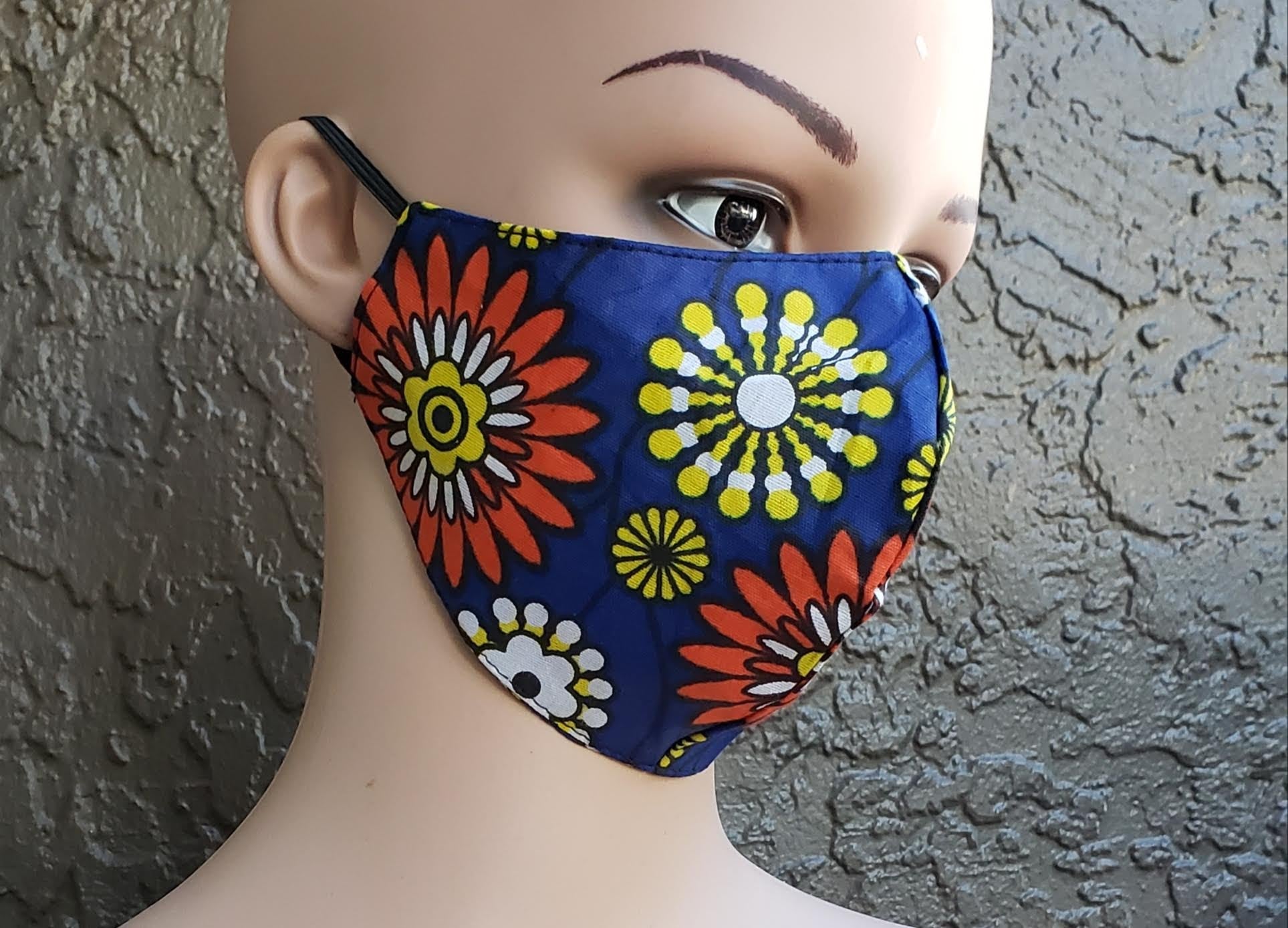 Reversible Reusable Cotton Mask- Floral Print