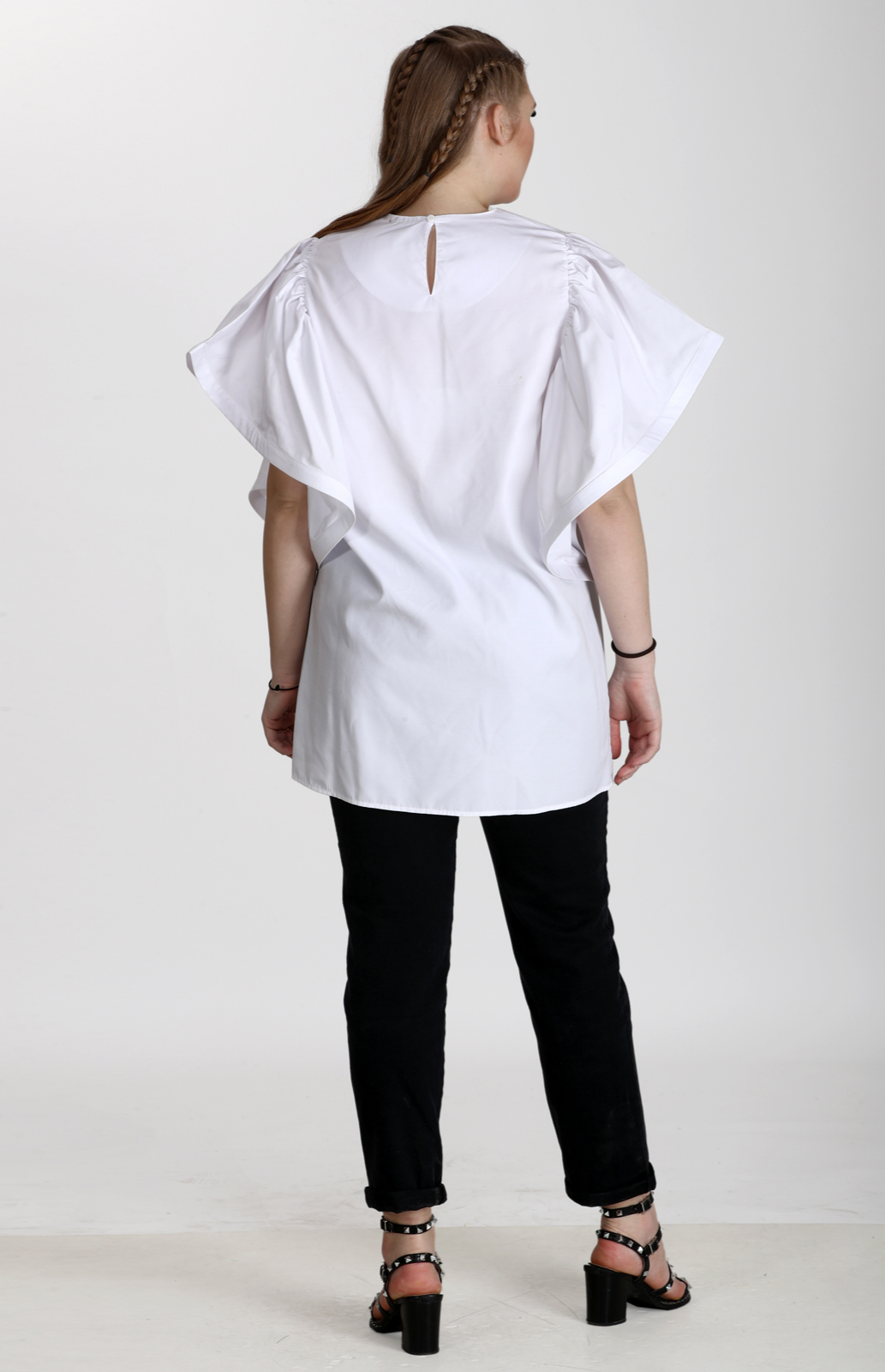 Women Blouse 18-555 Black
