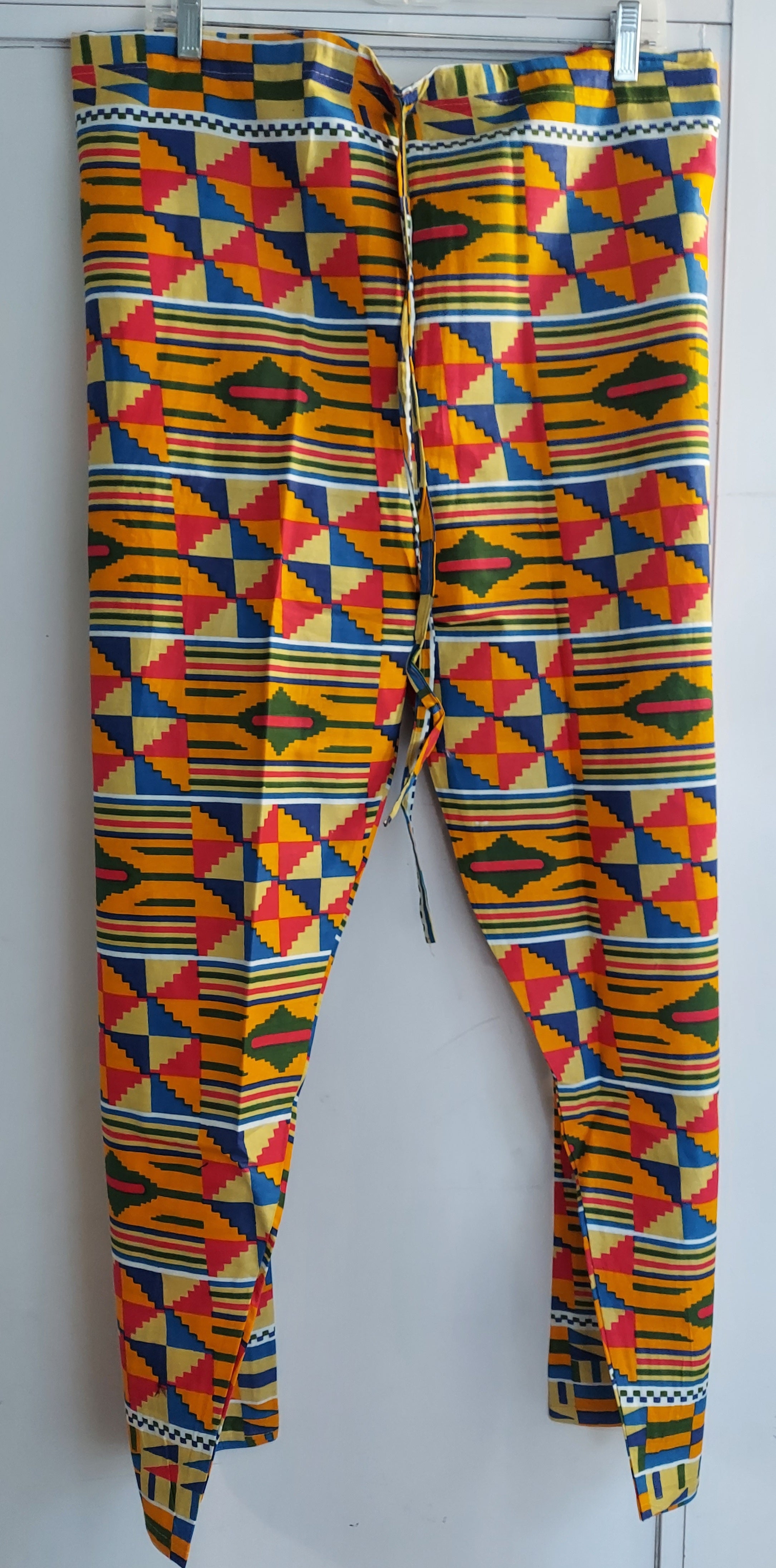 Men 3Pcs Pant Set /Traditional Kente Print-EMB02