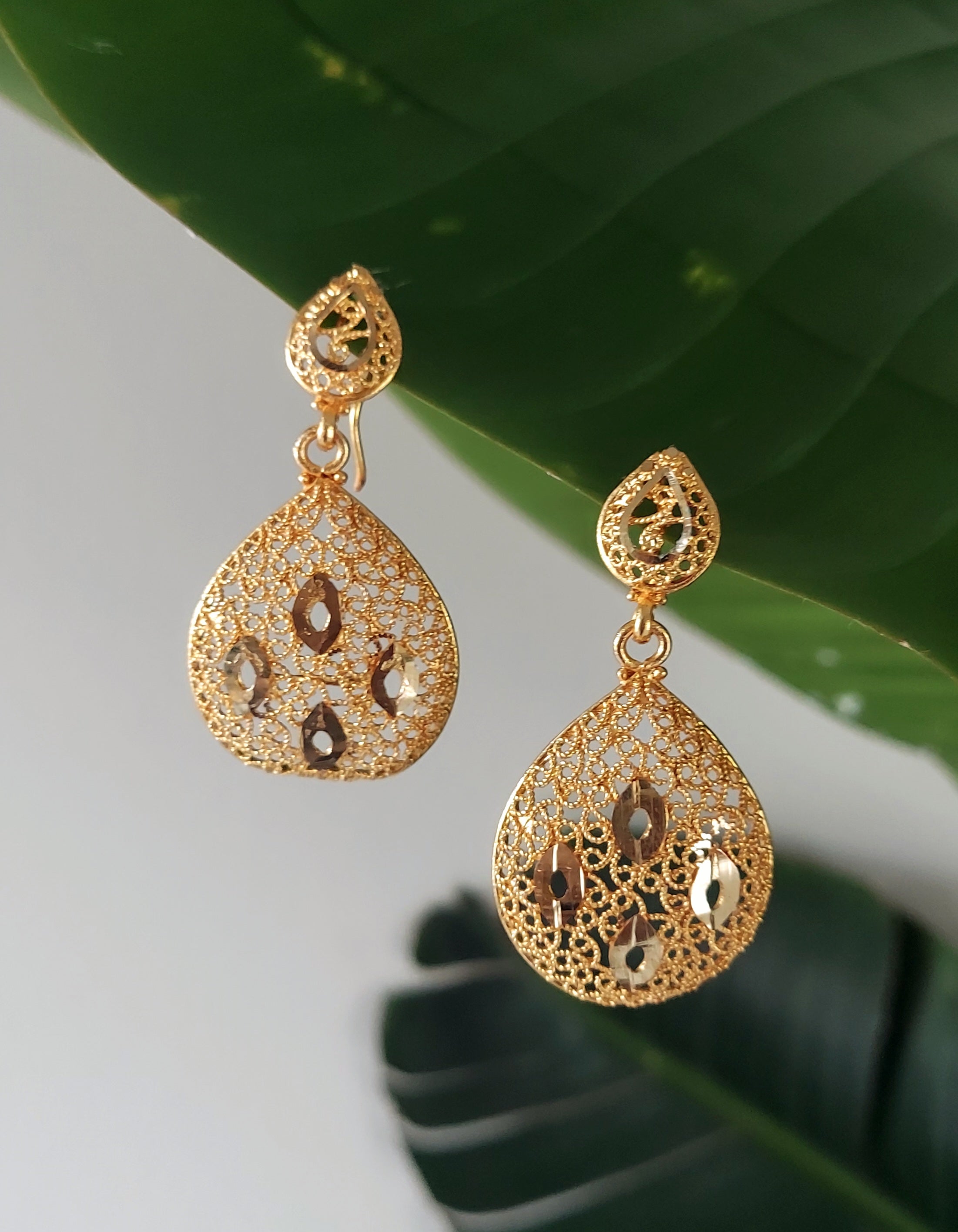 Gold Earrings A