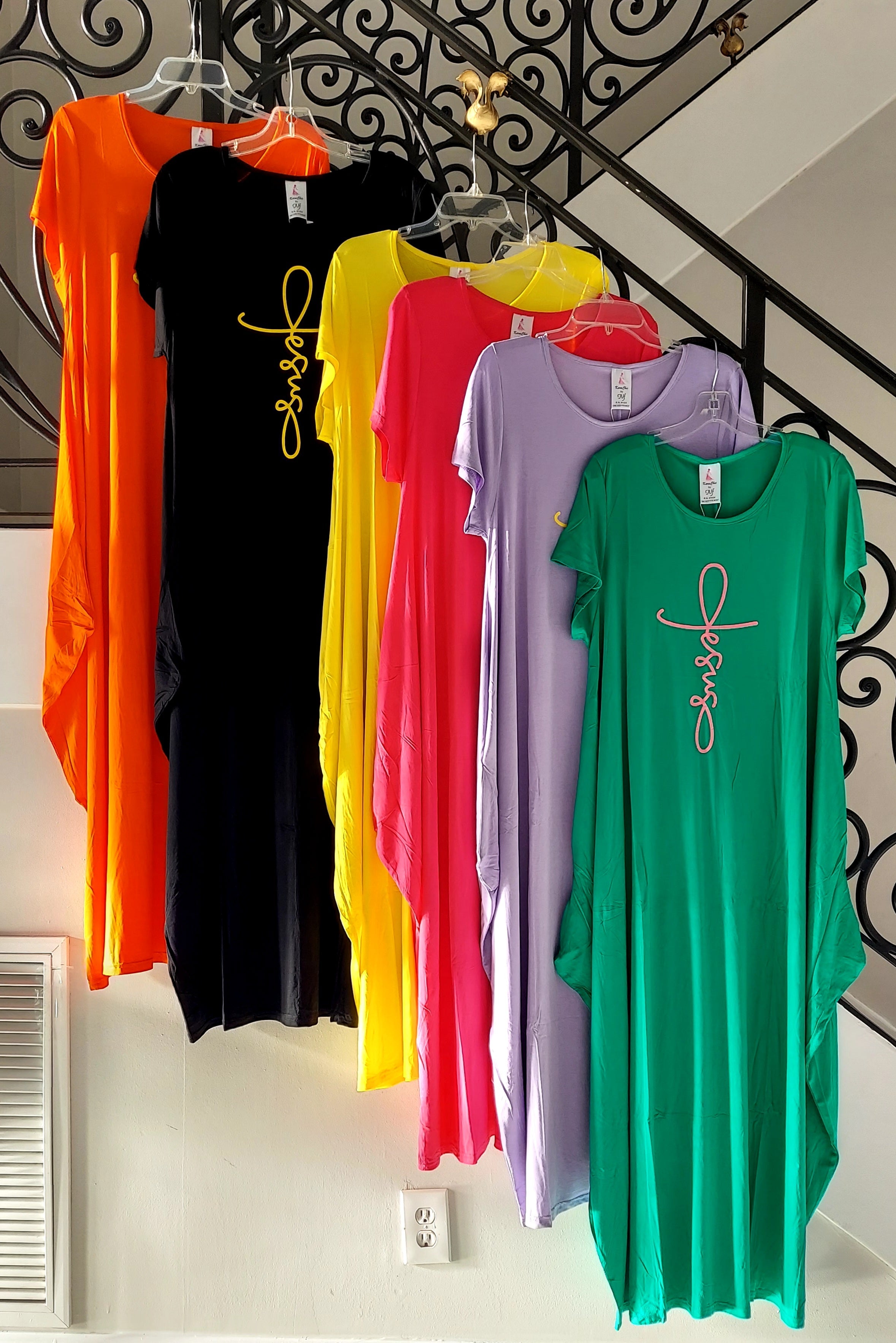 Bubble Jersey Dress/Short Sleeve