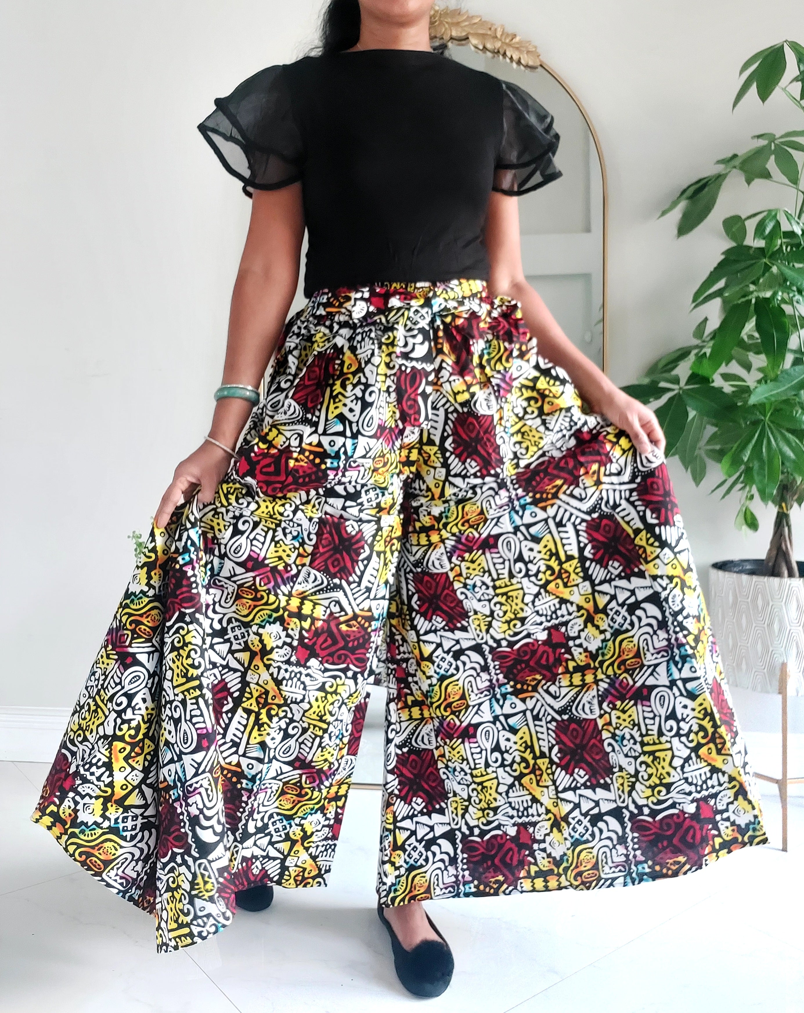 Long Palazzo Multi Tone - 701