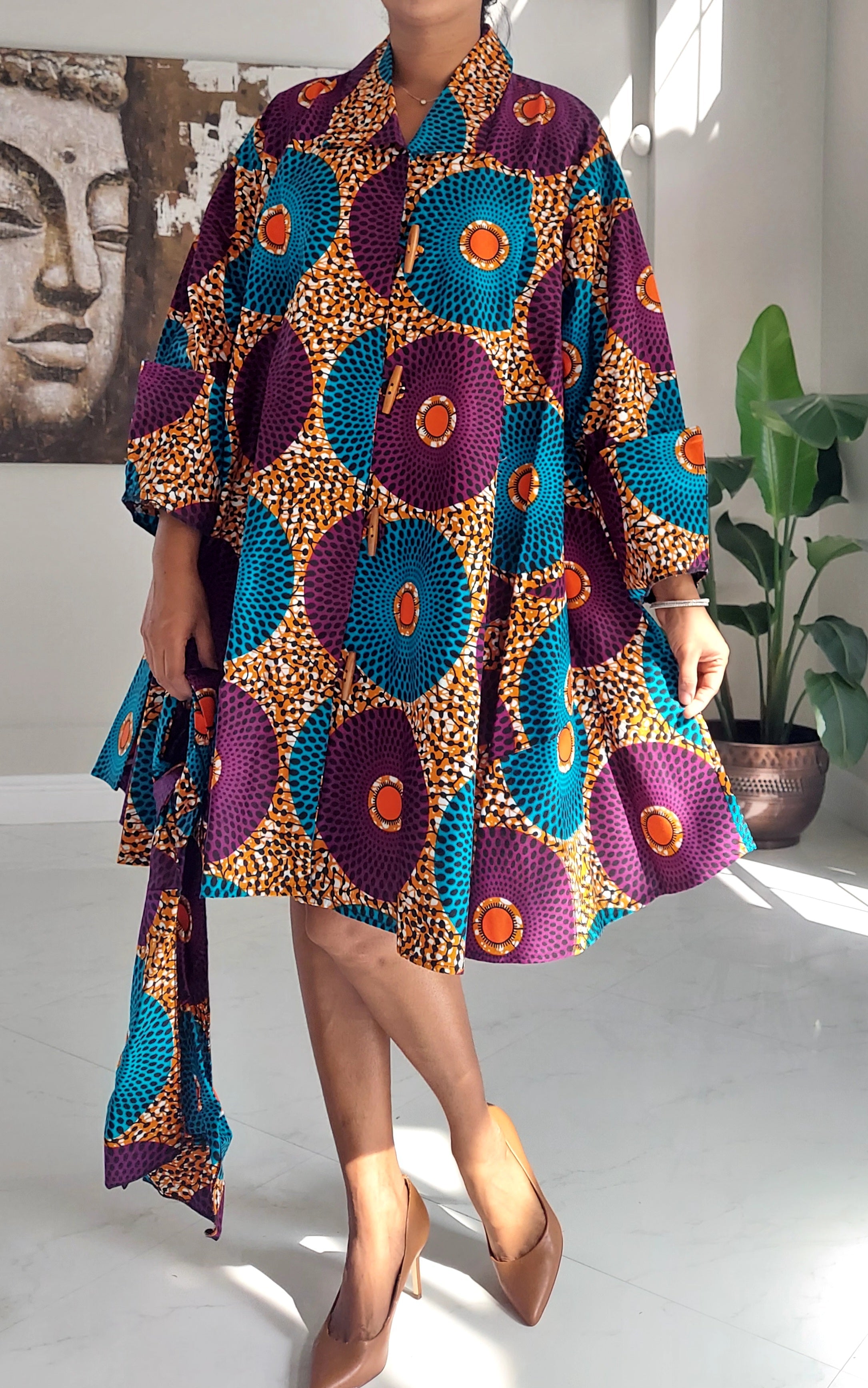 243- Short Dress / Blouse- Multi
