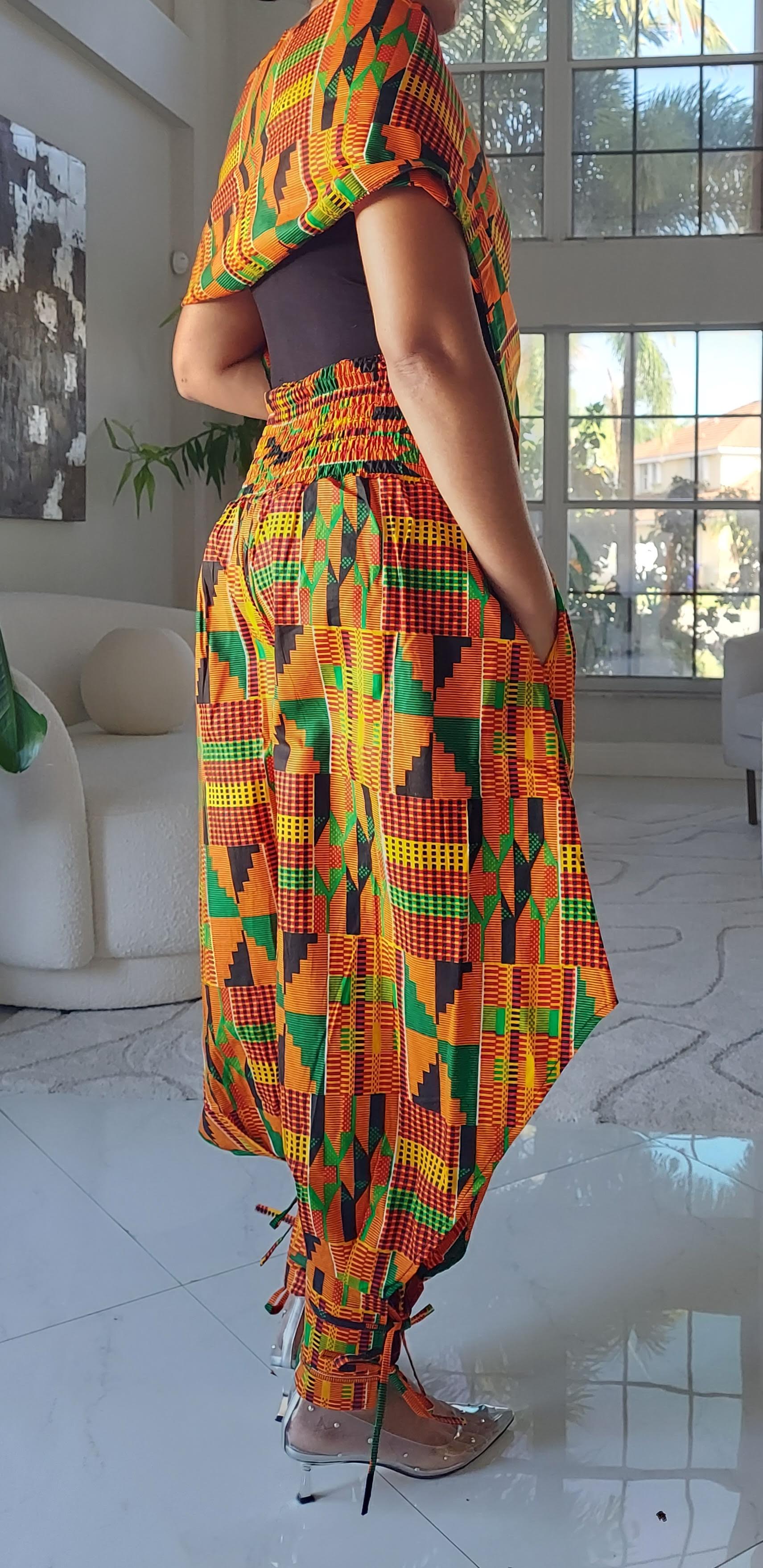 Harem Pant & Wrap Blouse