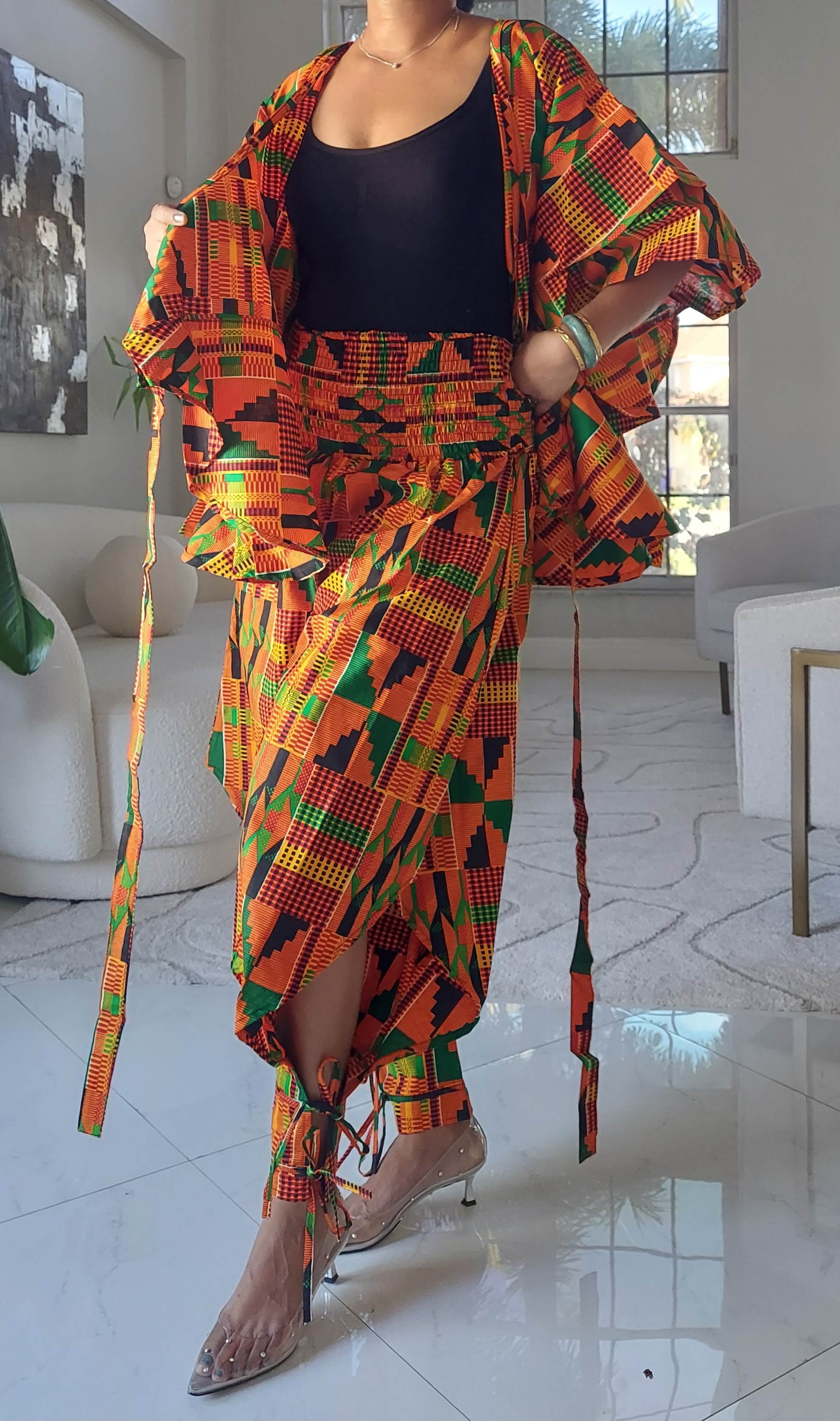 Harem Pant & Wrap Blouse