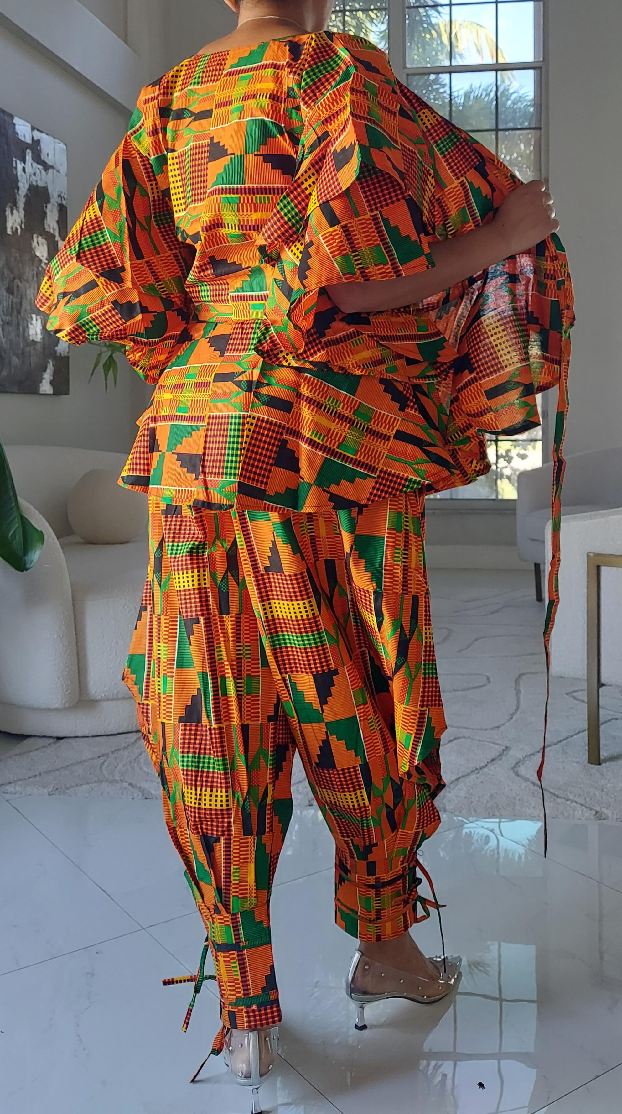 Harem Pant & Wrap Blouse