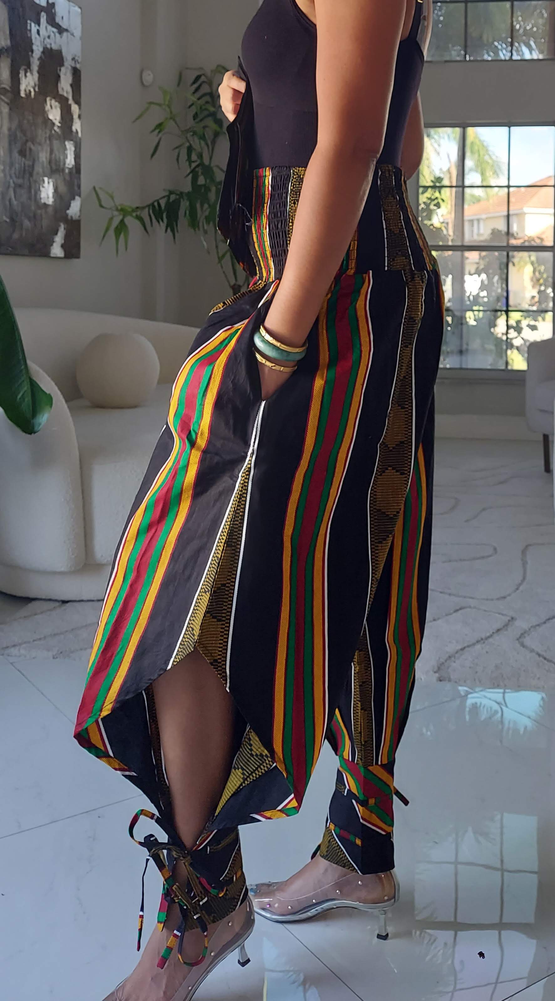 Harem Pant & Wrap Blouse