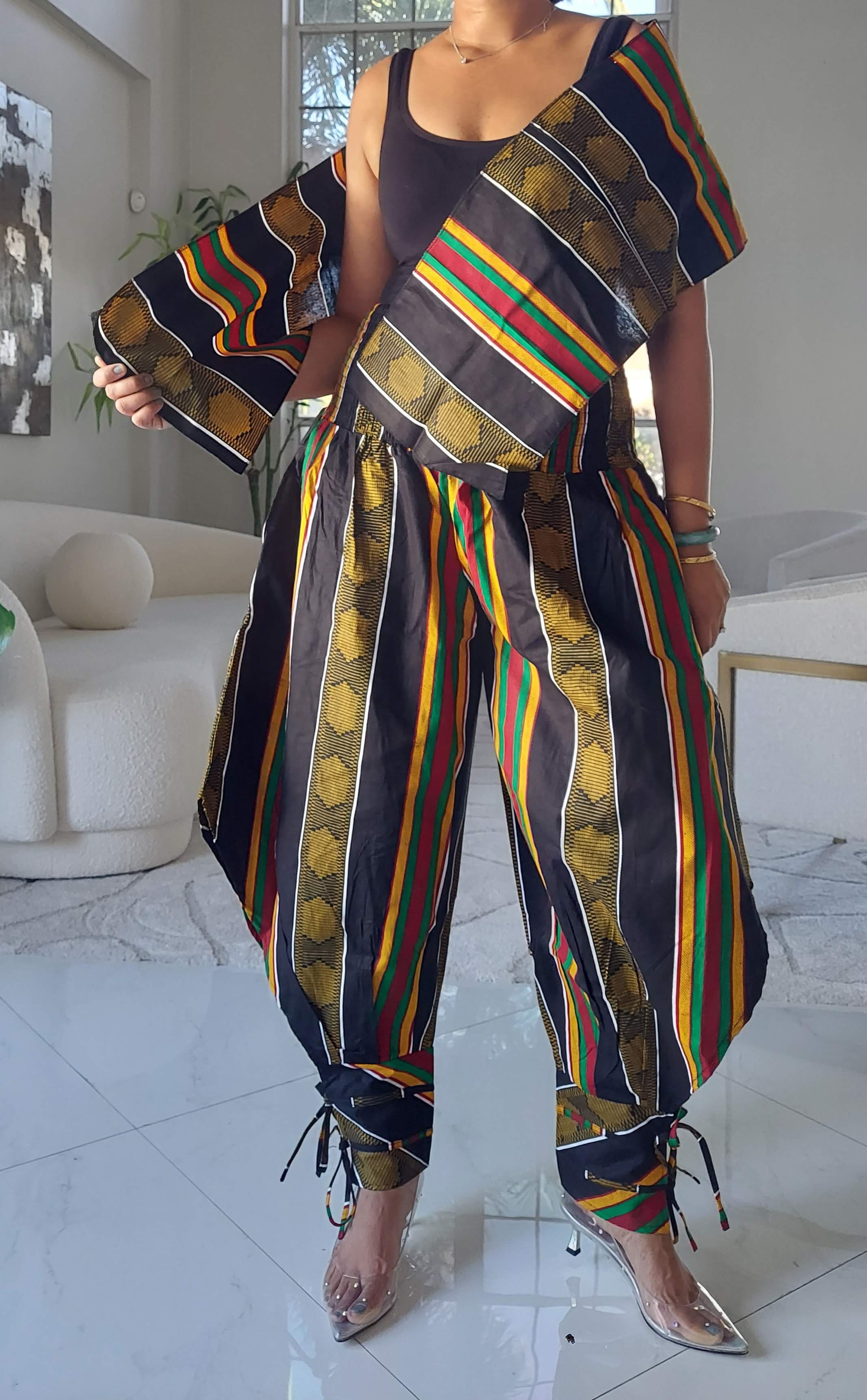 Harem Pant & Wrap Blouse