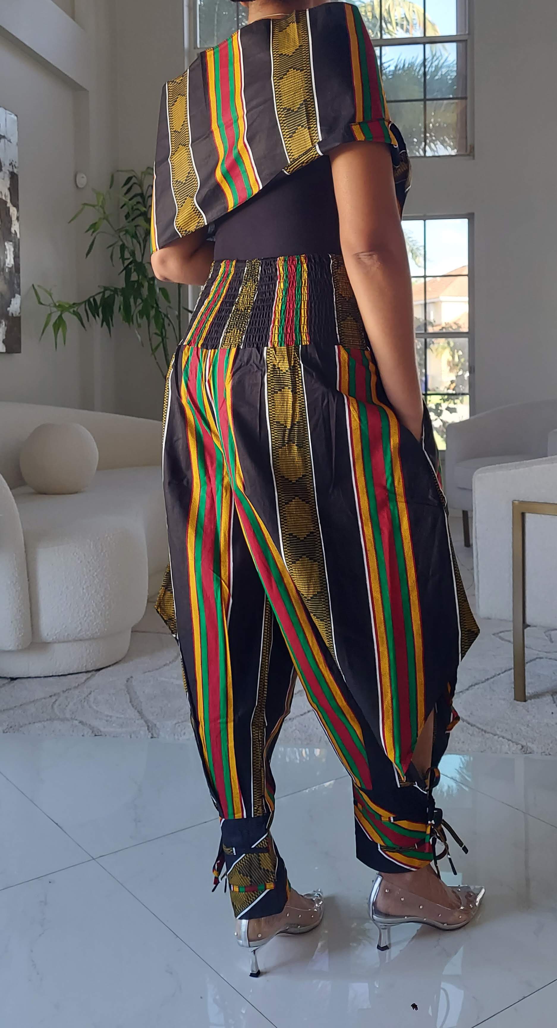 Harem Pant & Wrap Blouse