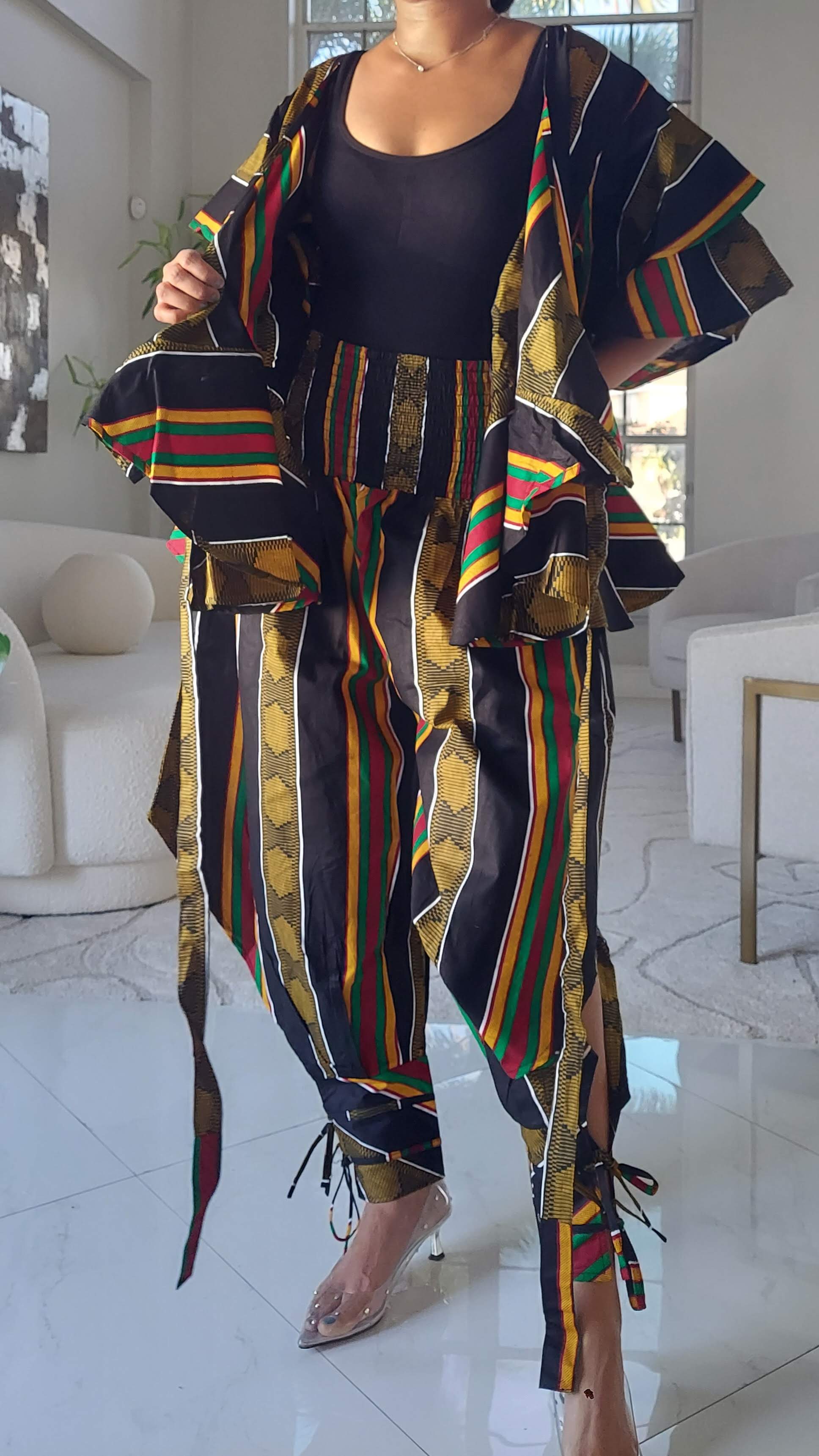 Harem Pant & Wrap Blouse