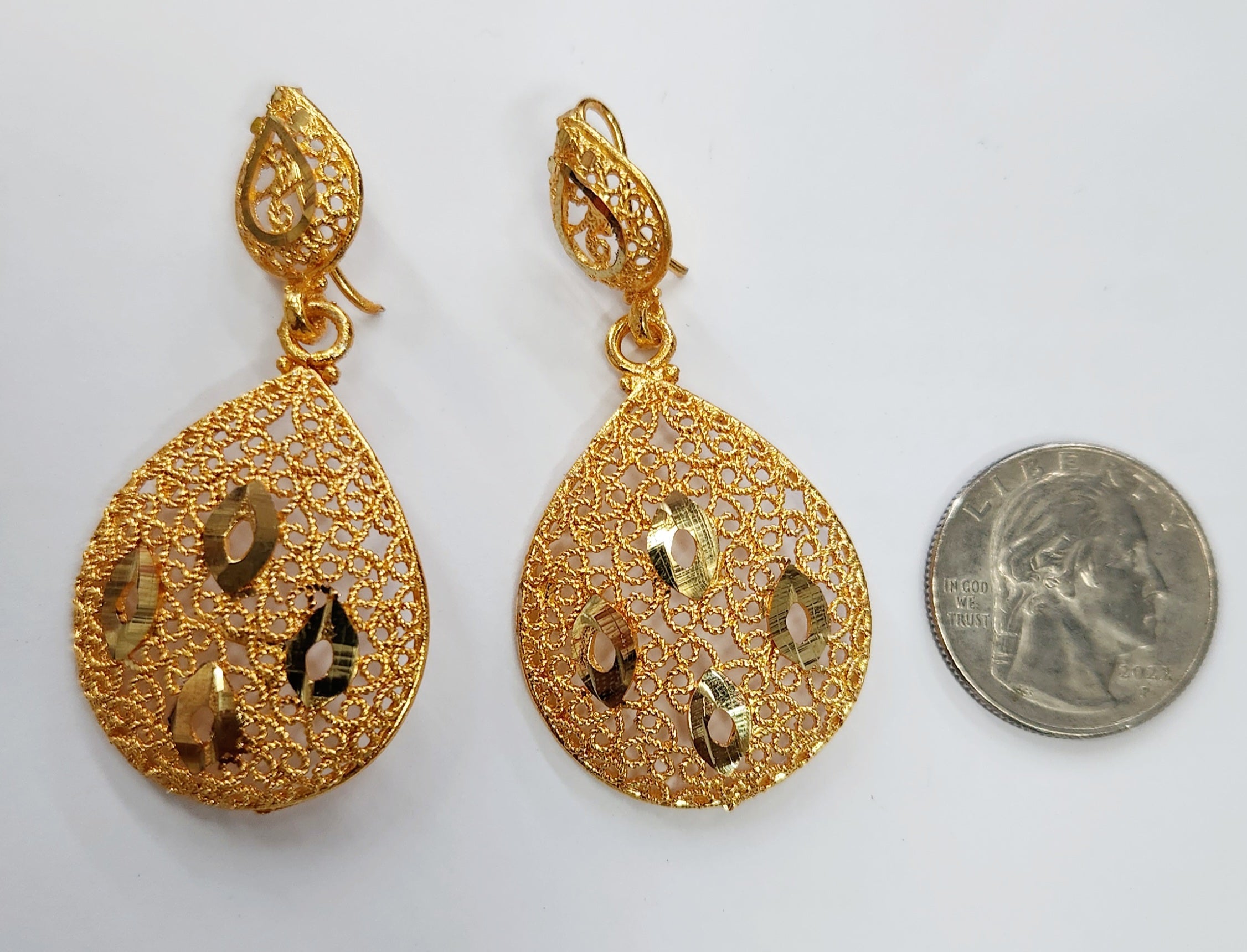 Gold Earrings A