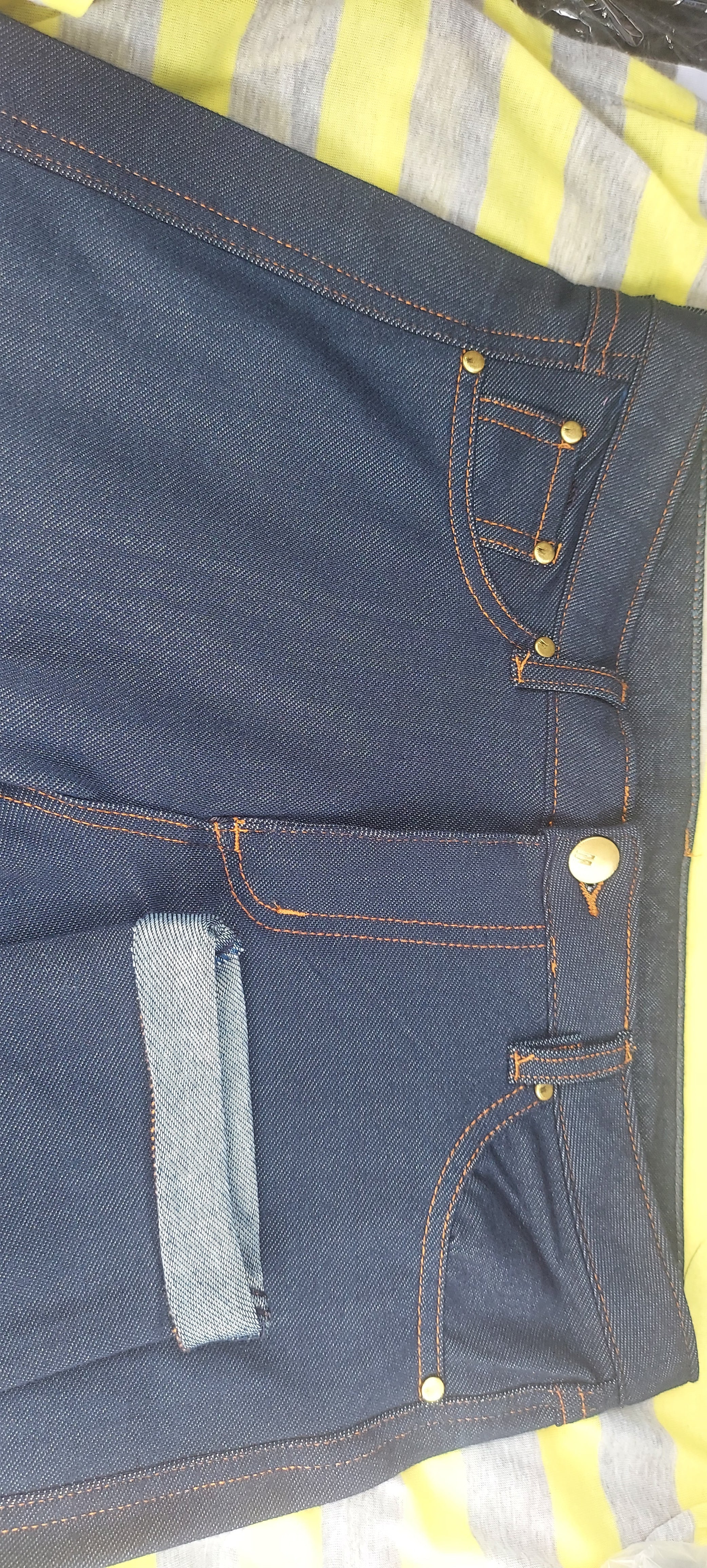 JP2754-Jean Legging /Jeggings With Zipper