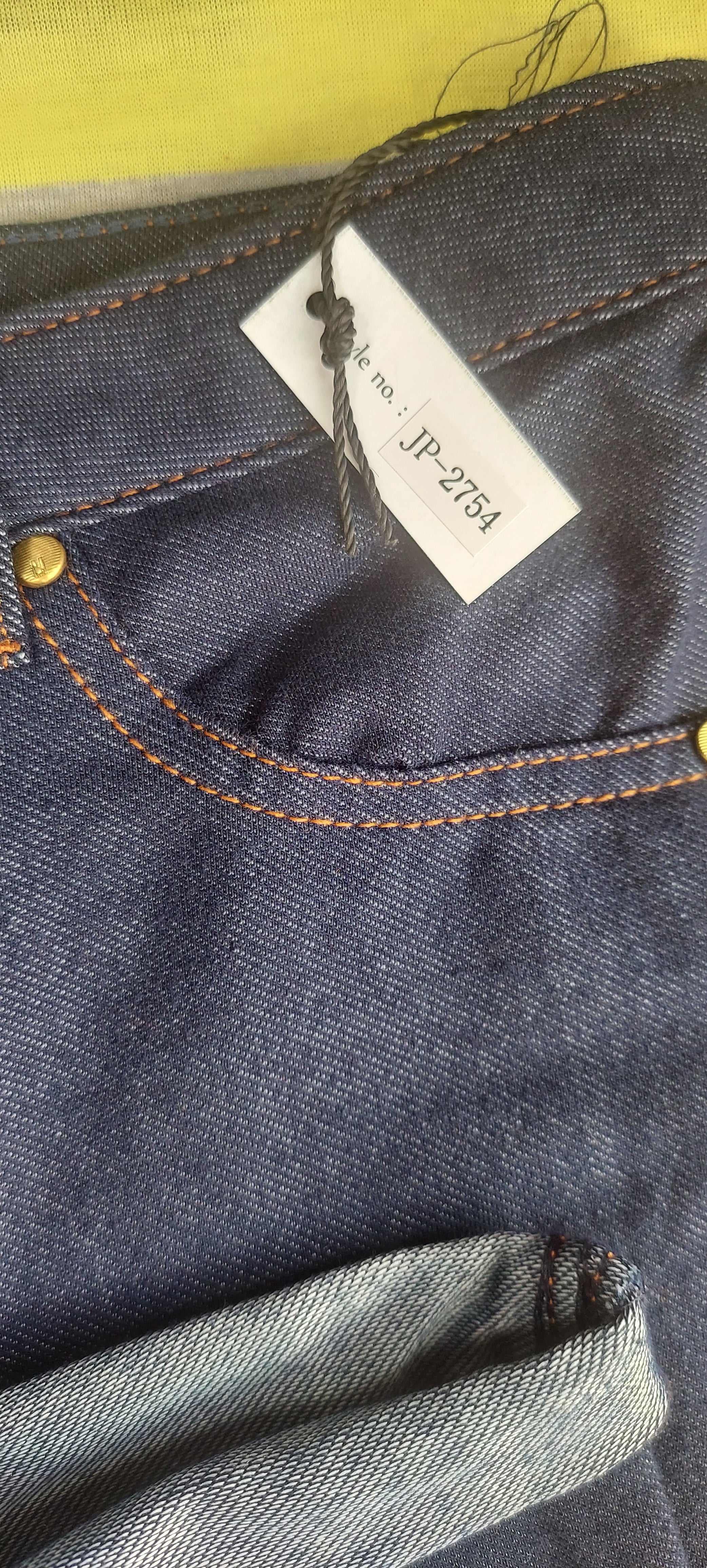 JP2754-Jean Legging /Jeggings With Zipper