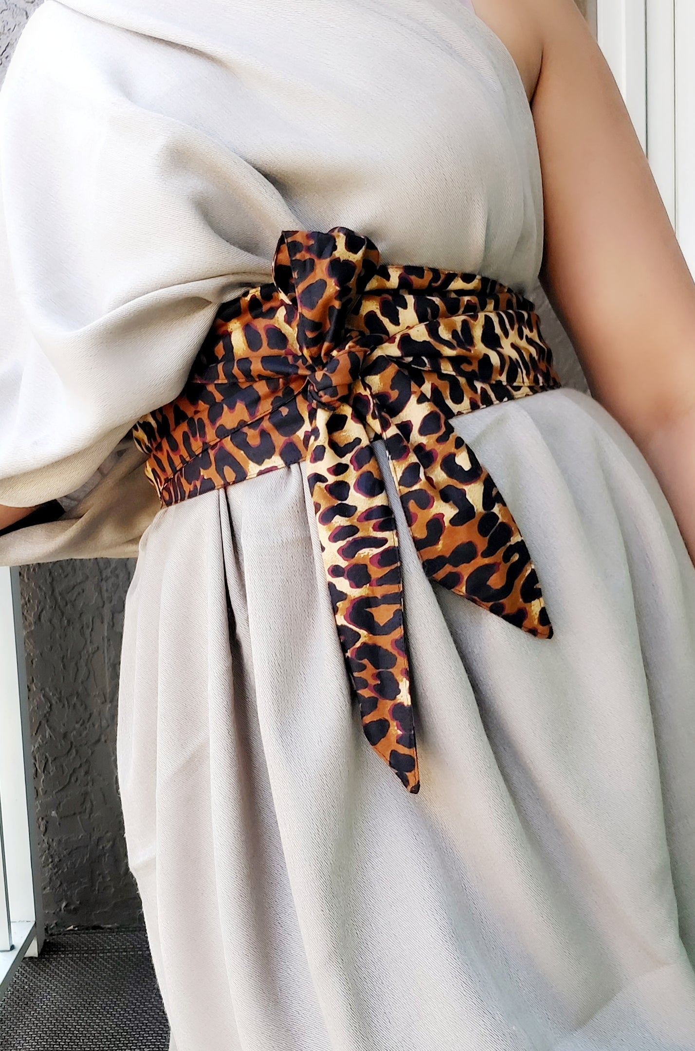 Women's Printed Fabric Belt