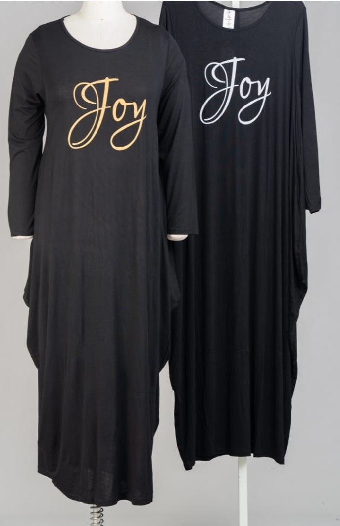 Bubble Jersey Dress/ Solid-Joy - 21066