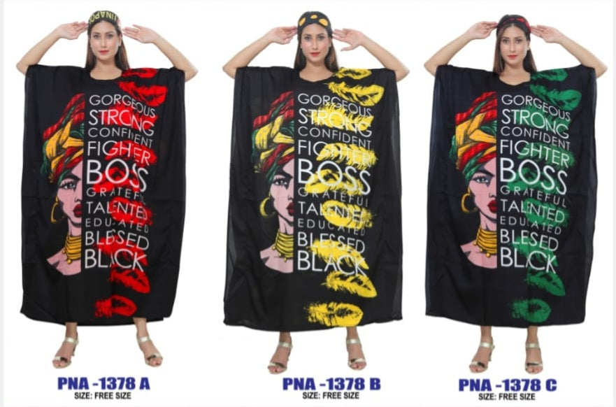 Kaftan Dress -1378