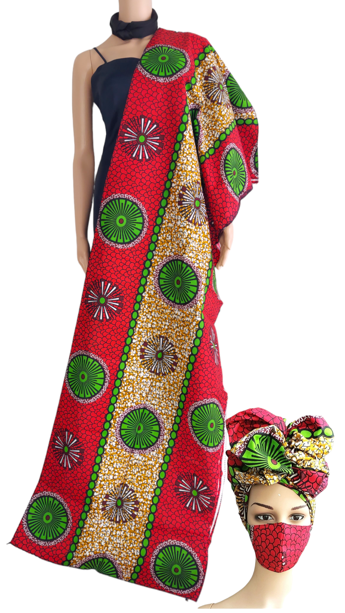 Scarf Headwrap/ African Print