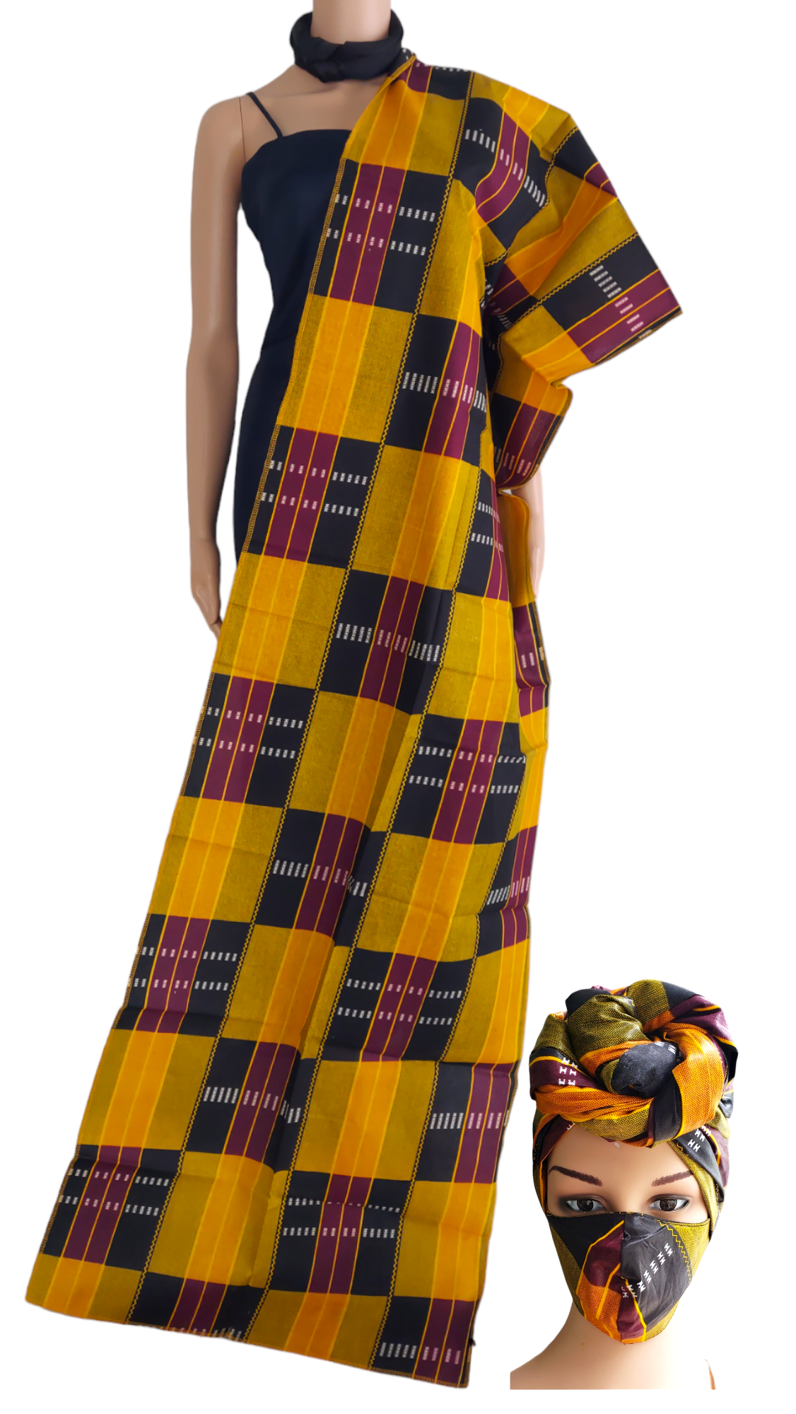 Scarf Headwrap/ African Print