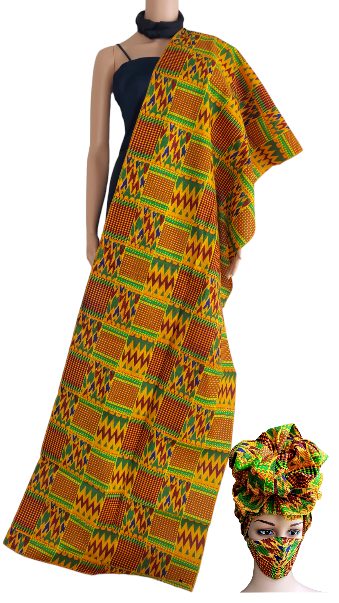 Scarf Headwrap/ African Print