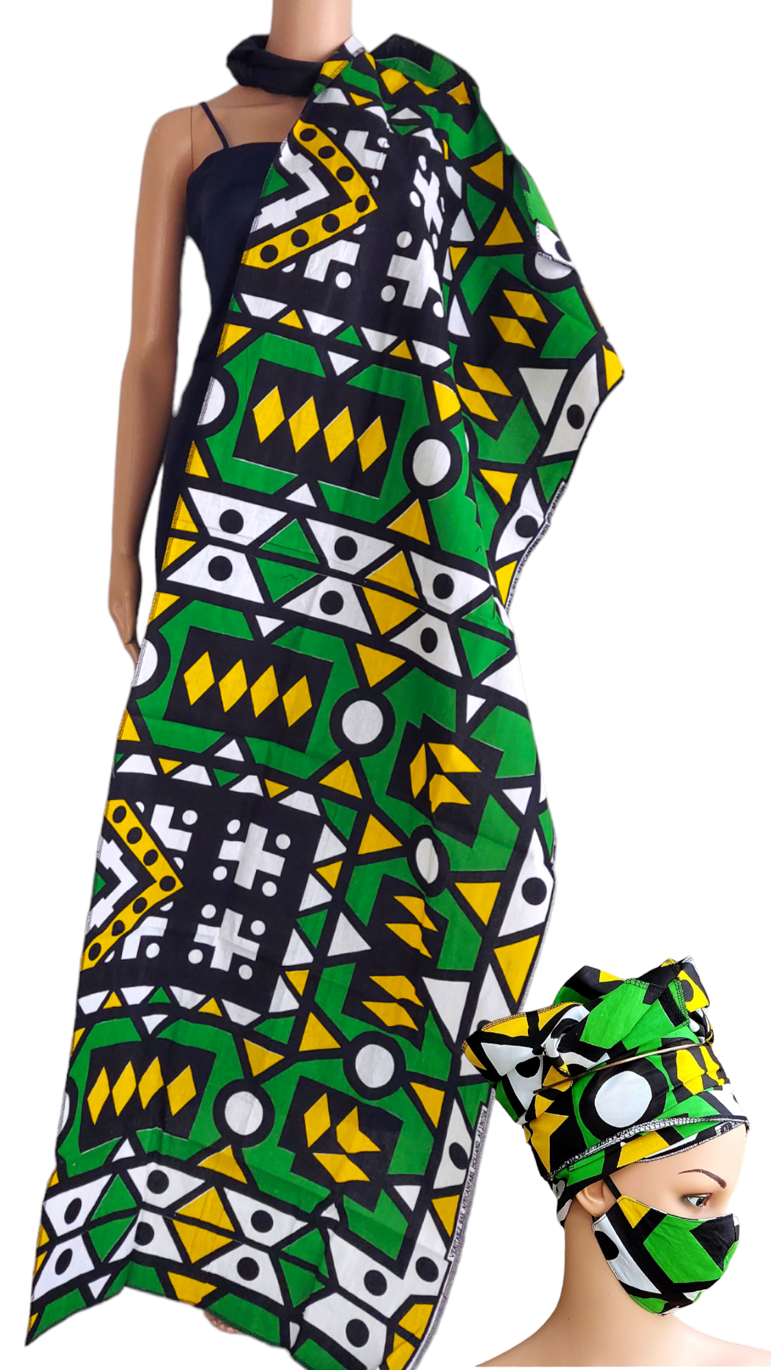 Scarf Headwrap/ African Print