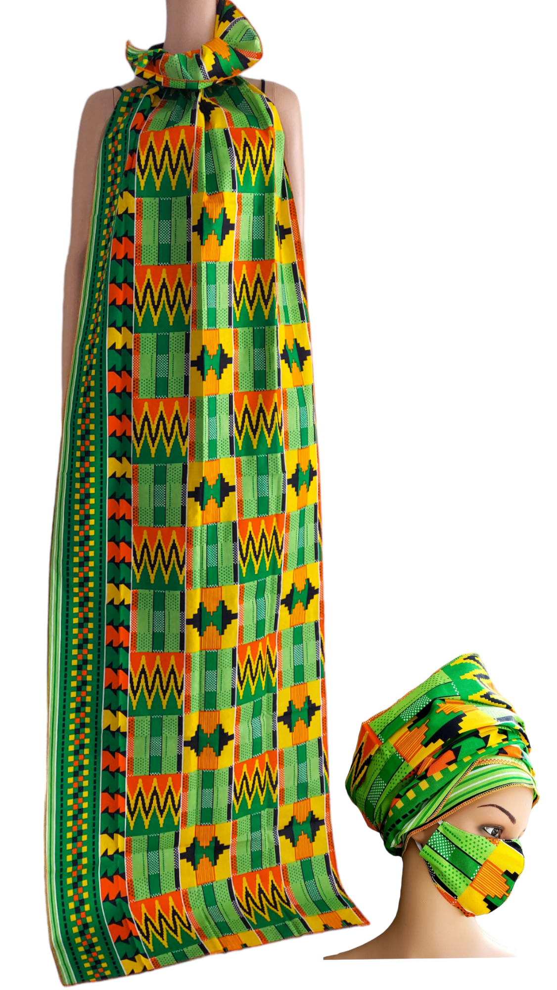 Scarf Headwrap/ African Print
