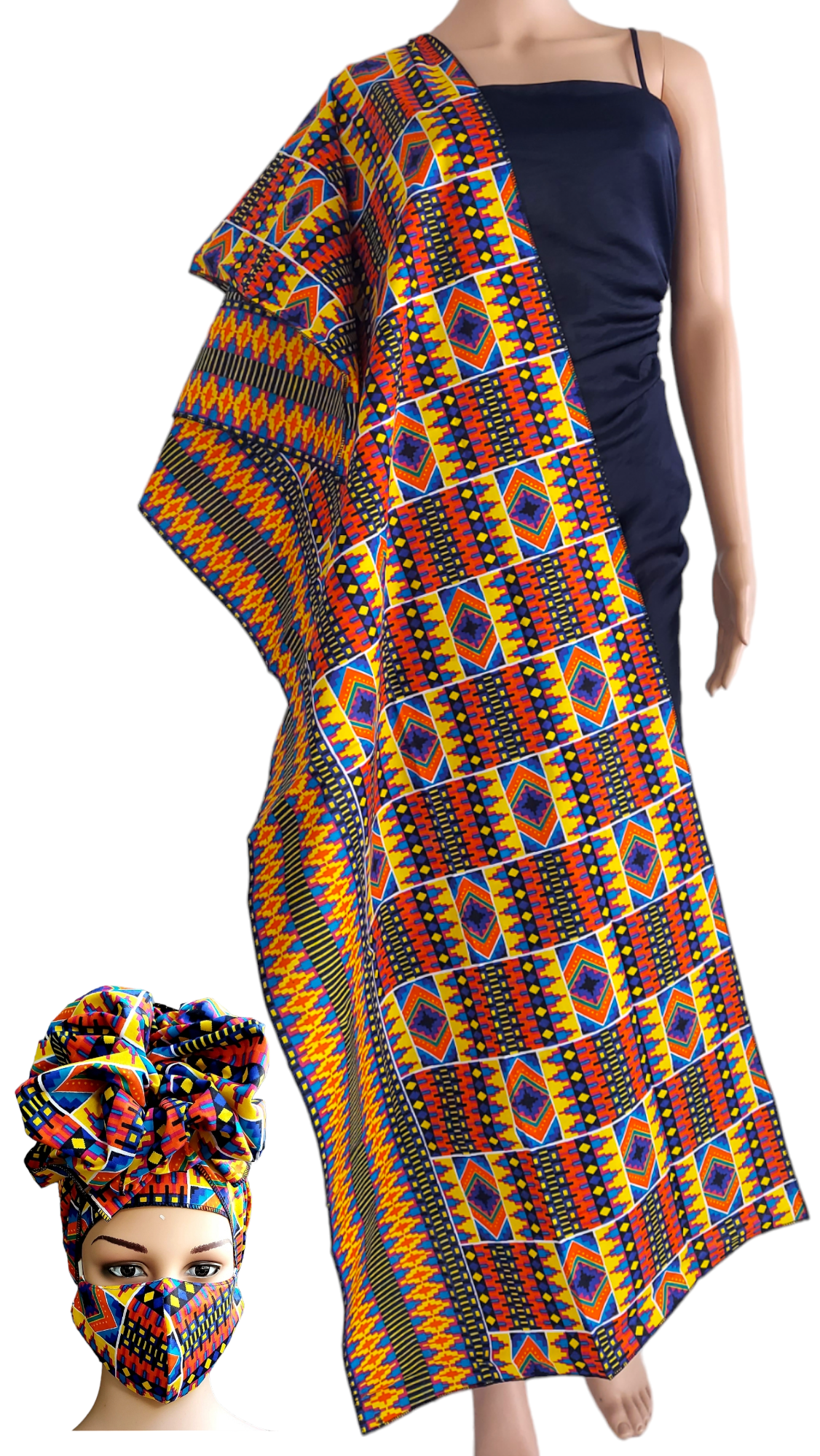 Scarf Headwrap/ African Print