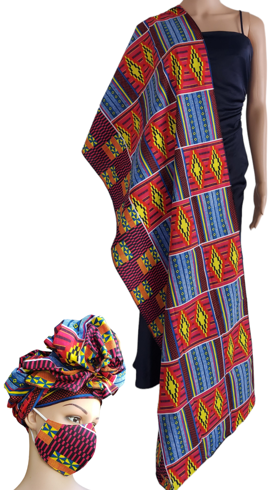 Scarf Headwrap/ African Print
