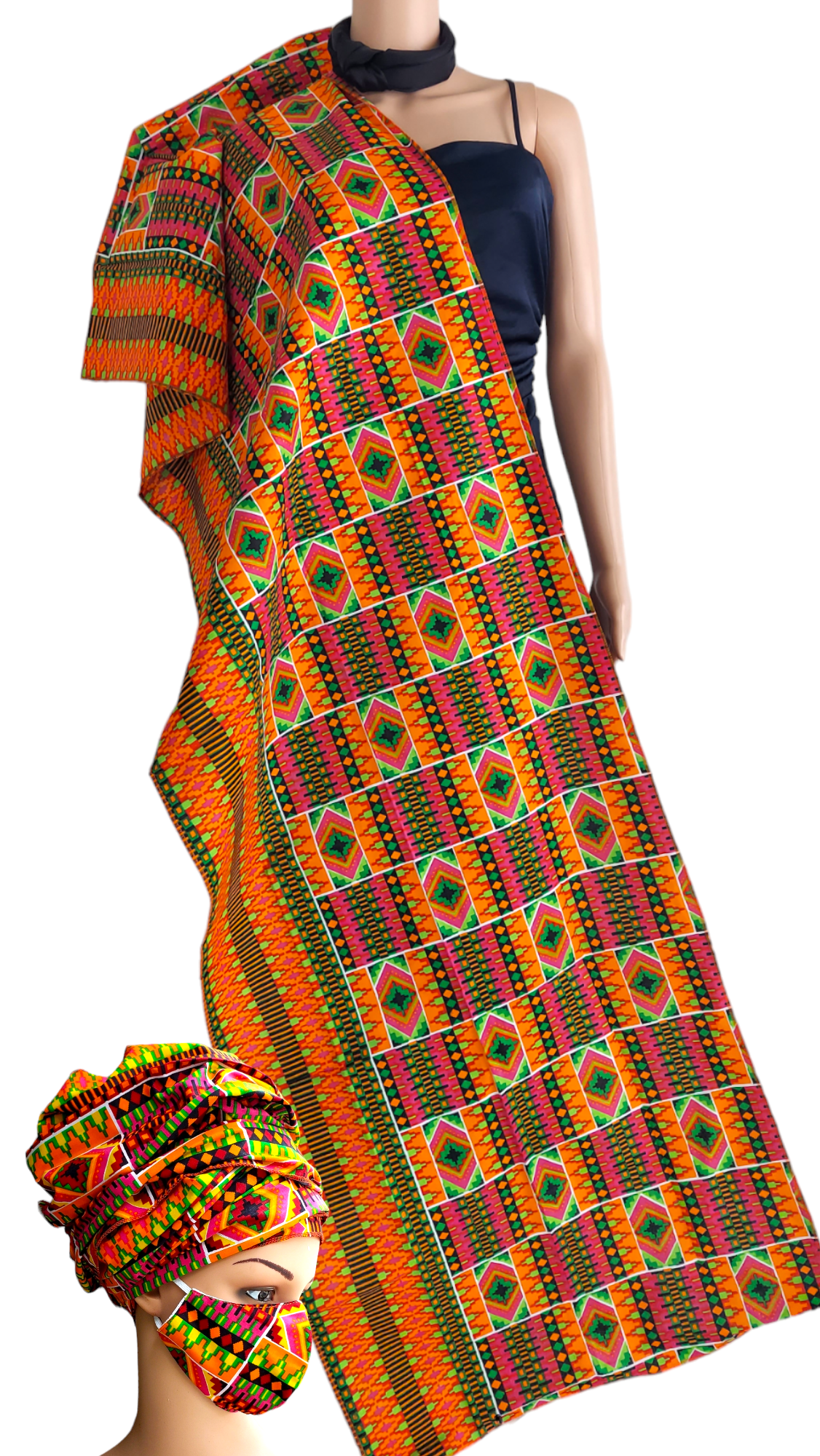 Scarf Headwrap/ African Print