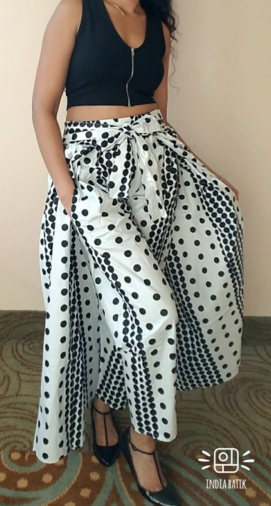 Women African Cape Pant
