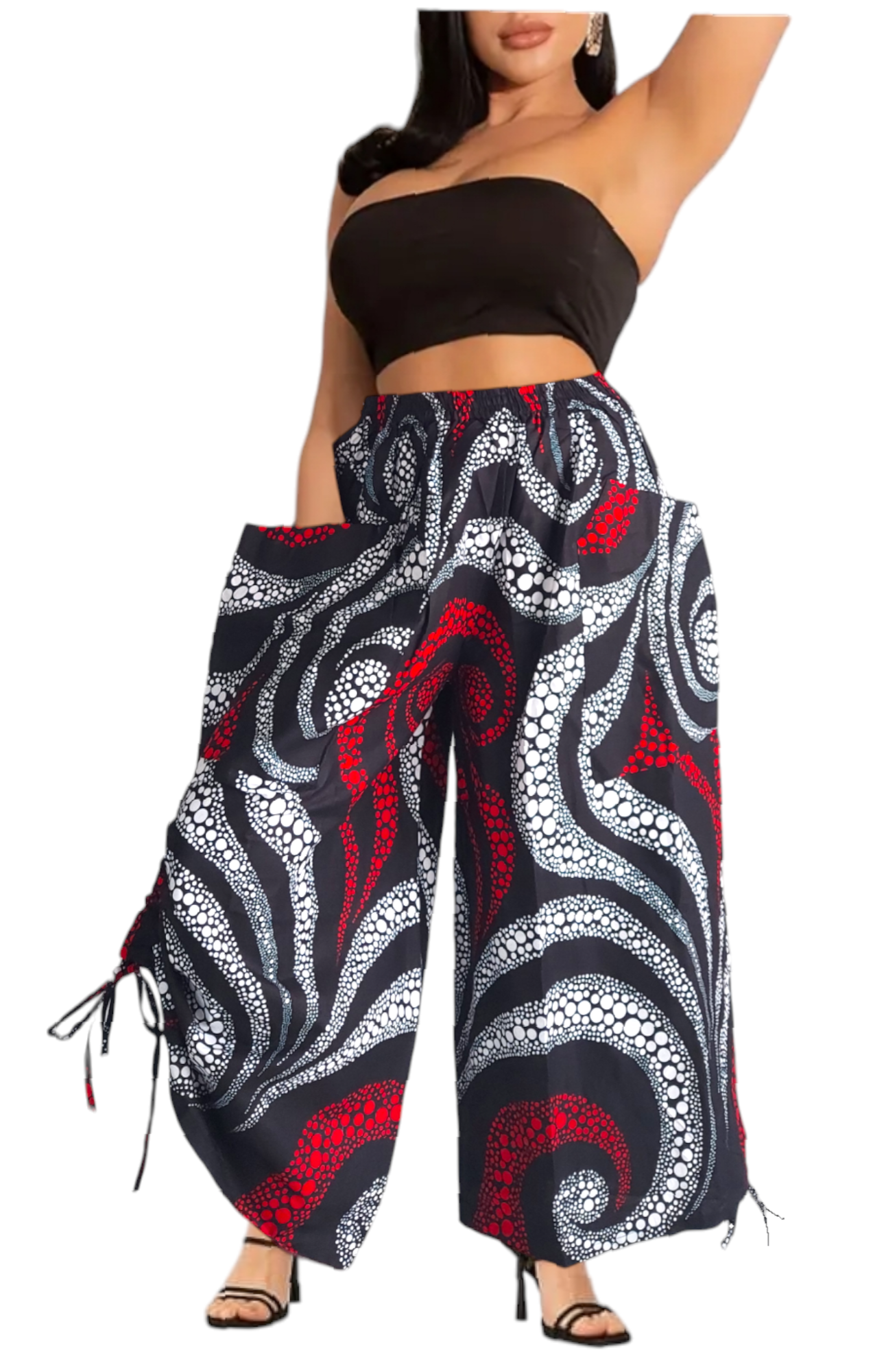 Palazzo with Adjustable leg String - 7697