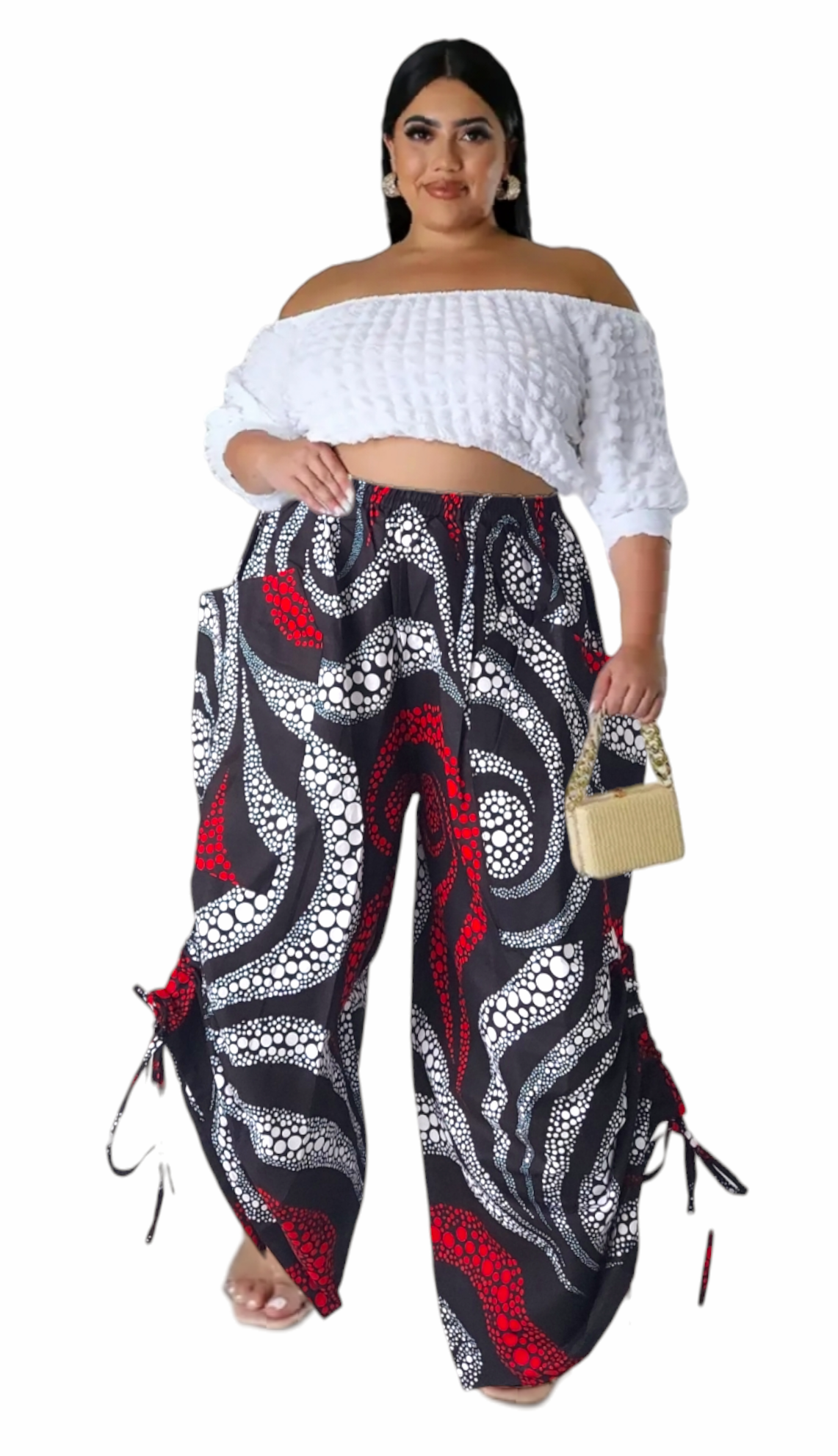 Palazzo with Adjustable leg String - 7697