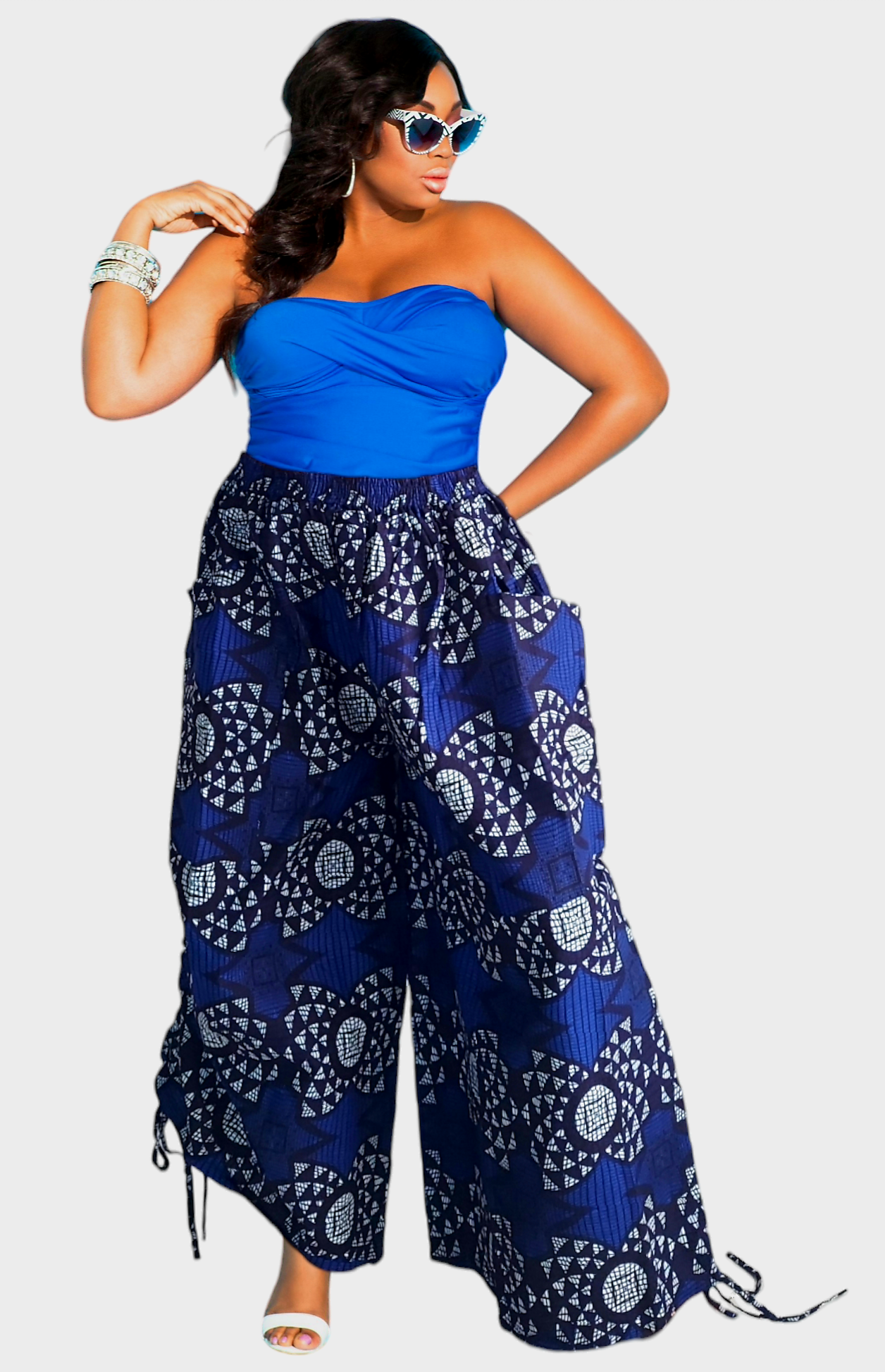 Palazzo with Adjustable leg String - 7697
