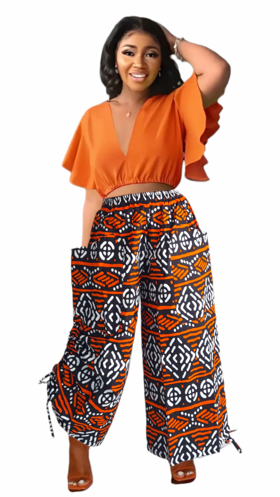 Palazzo with Adjustable leg String - 7697