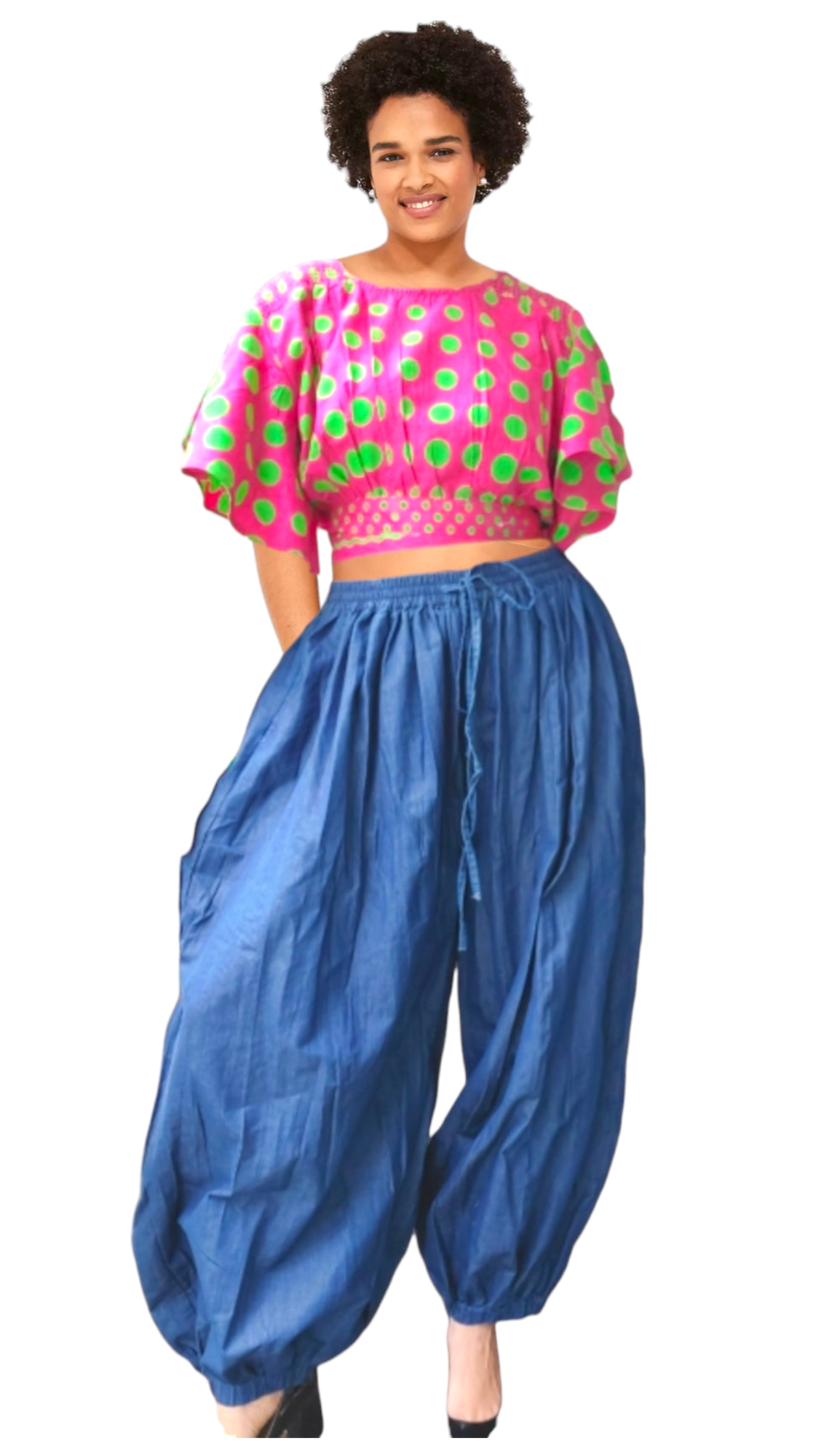 Harem Denim Pant 310