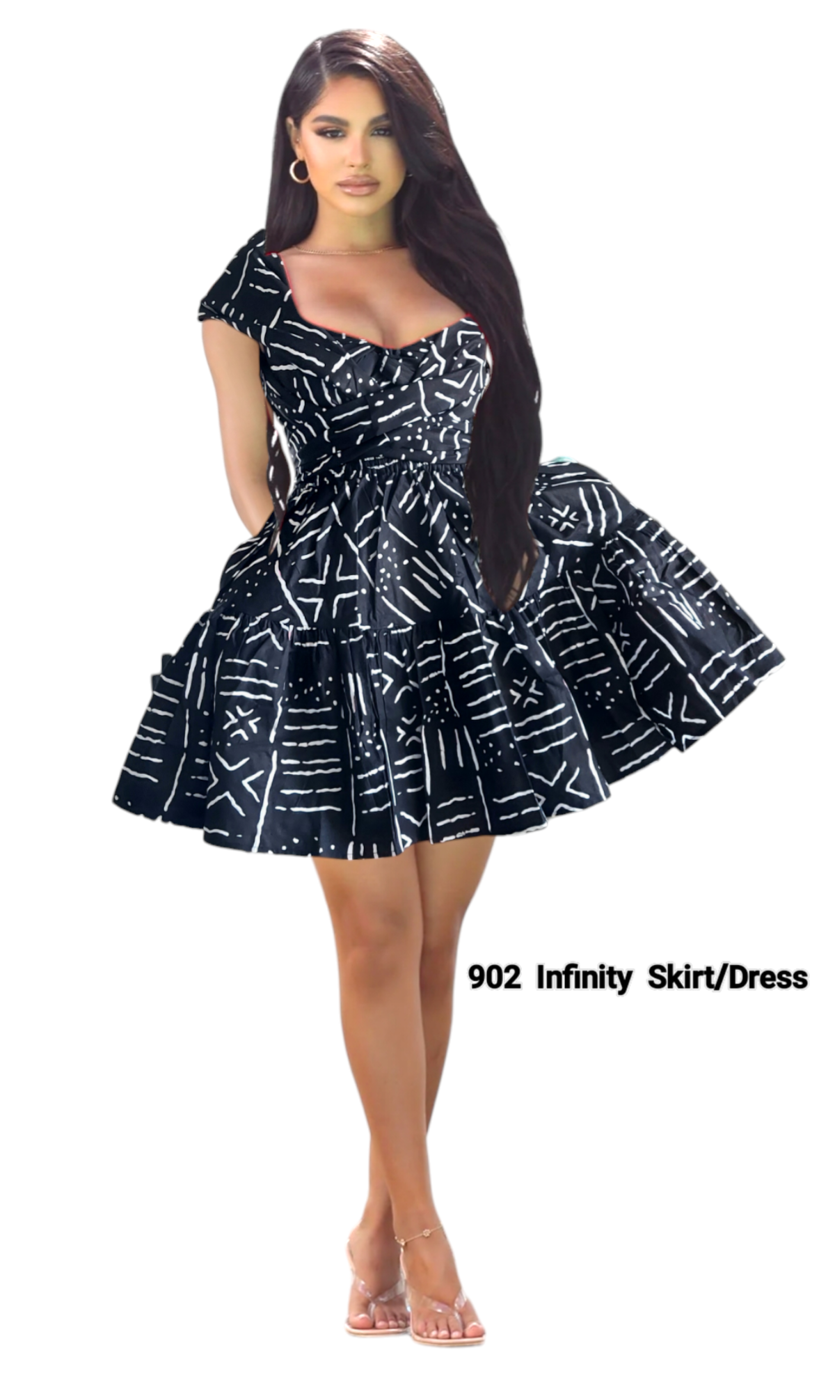 902- Infinity Short Skirt/Dress