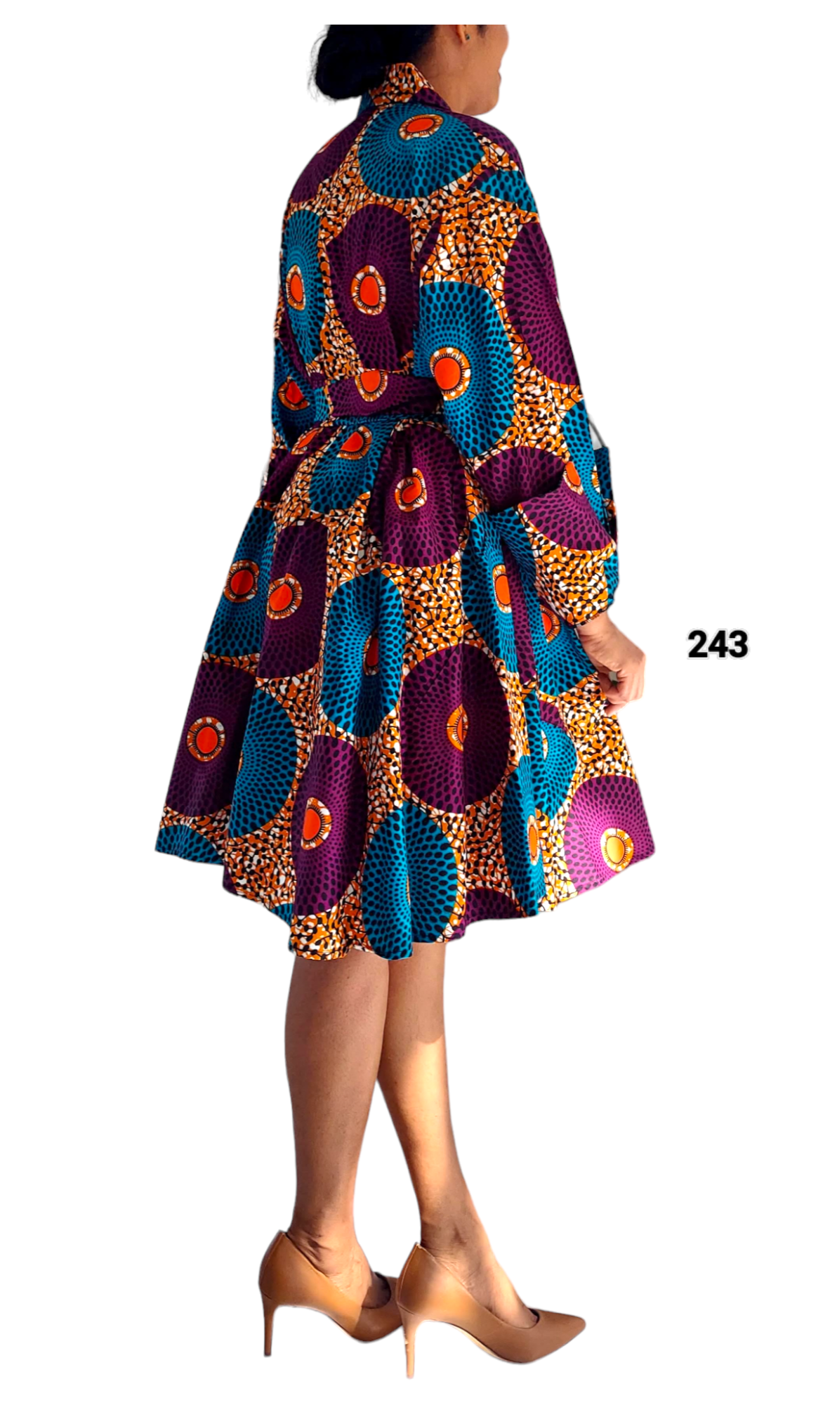 243- Short Dress / Blouse- Multi