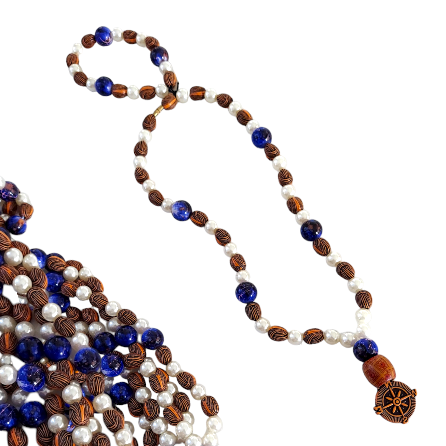 Beaded Necklace & Bracelet Set