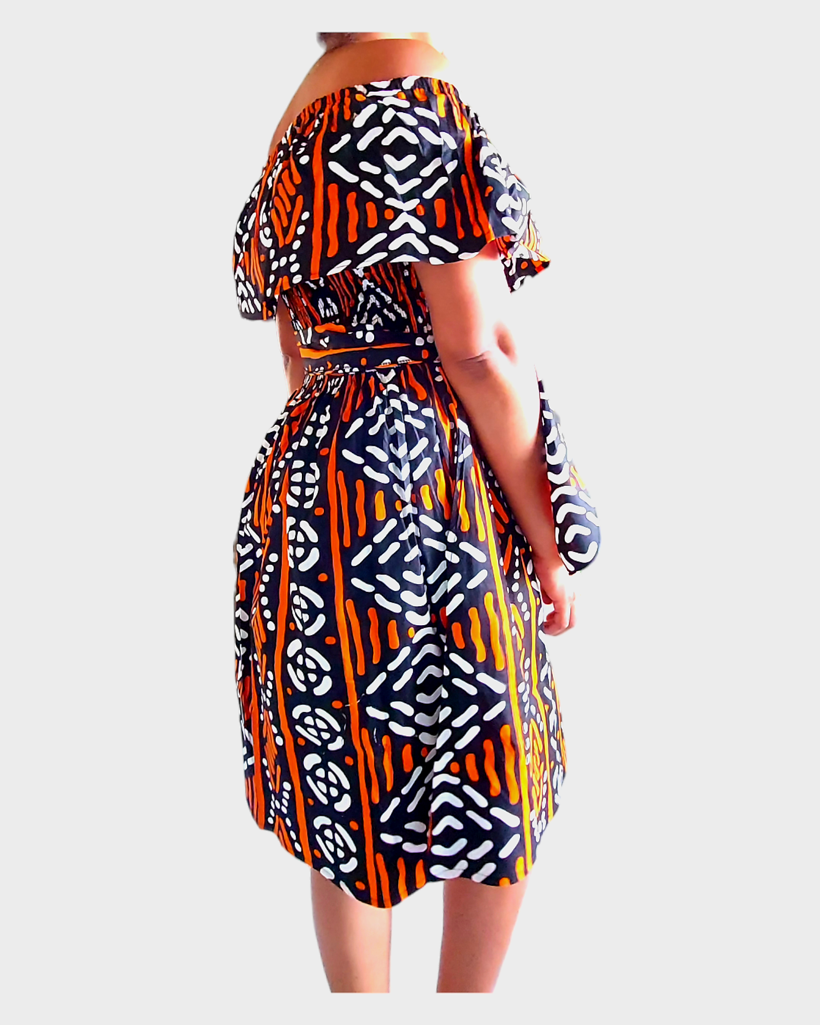 3014M- Middi Dress -Mud