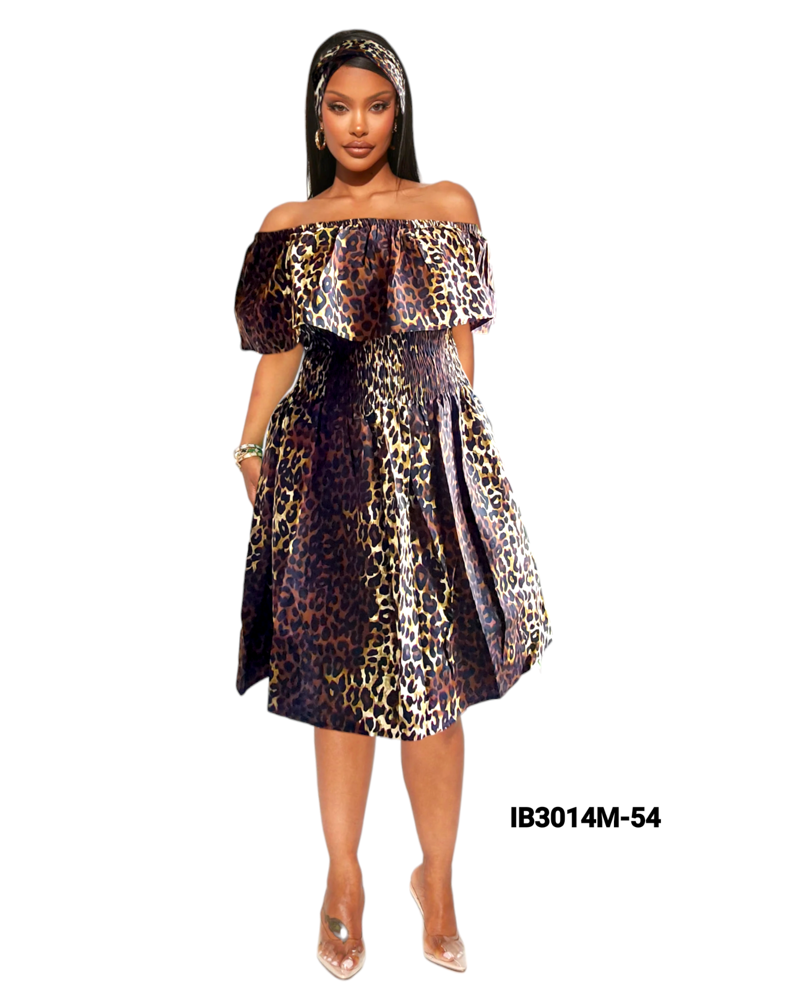 3014M- Middi Dress -