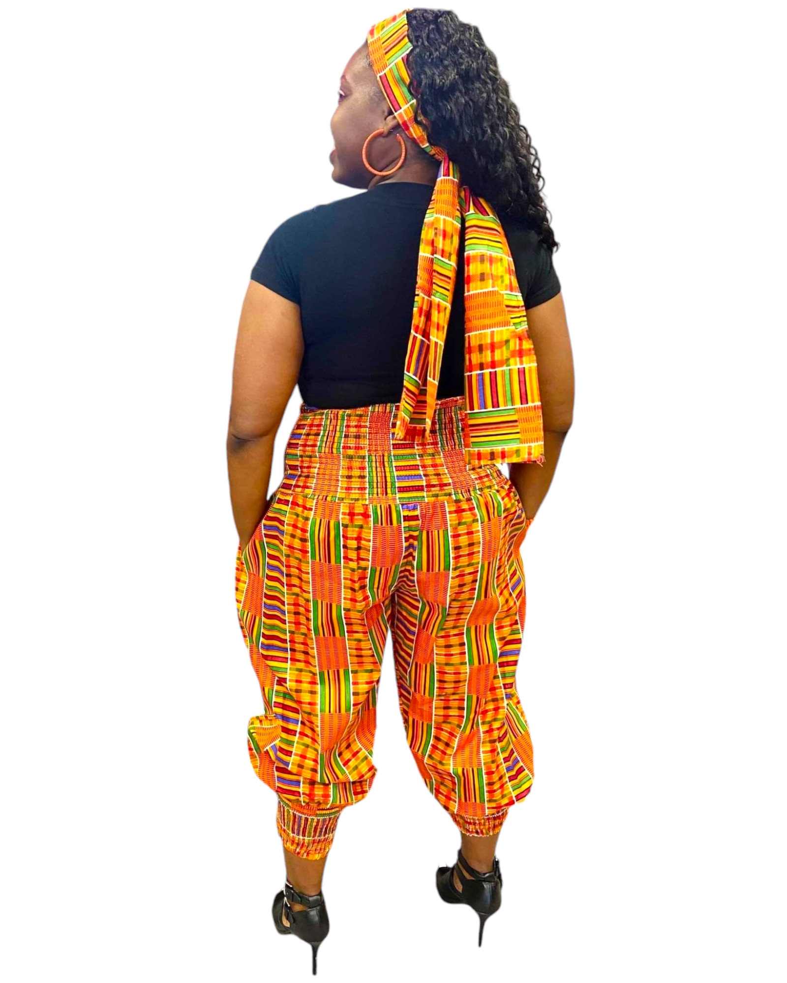 21 Women Harem Pant- Traditional Kente