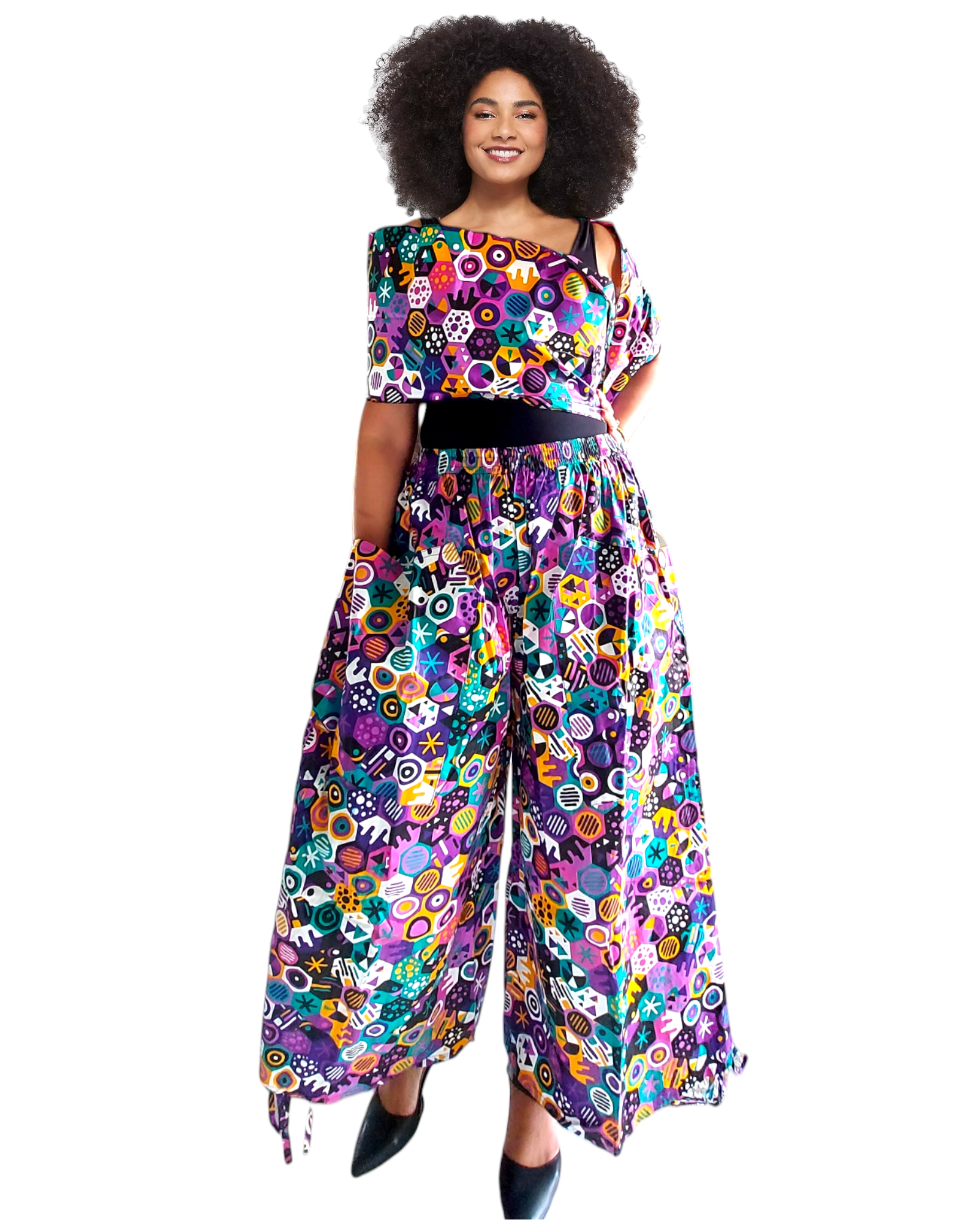 Palazzo with Adjustable leg String 7697-68