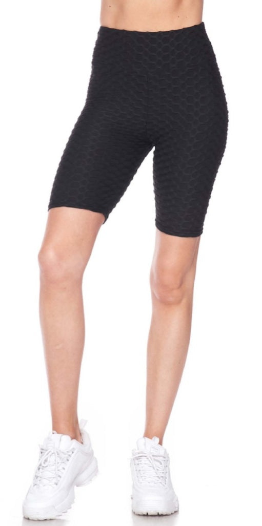 305- Women's Sexy Butt Lifting Sport Shorts- Solid