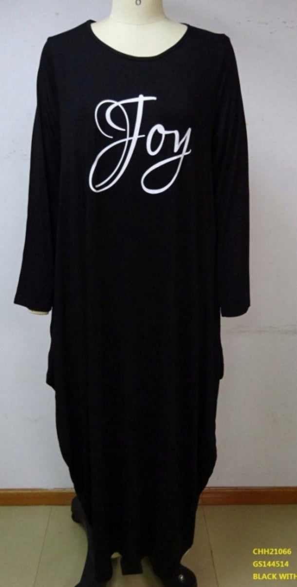 Bubble Jersey Dress/ Solid-Joy - 21066