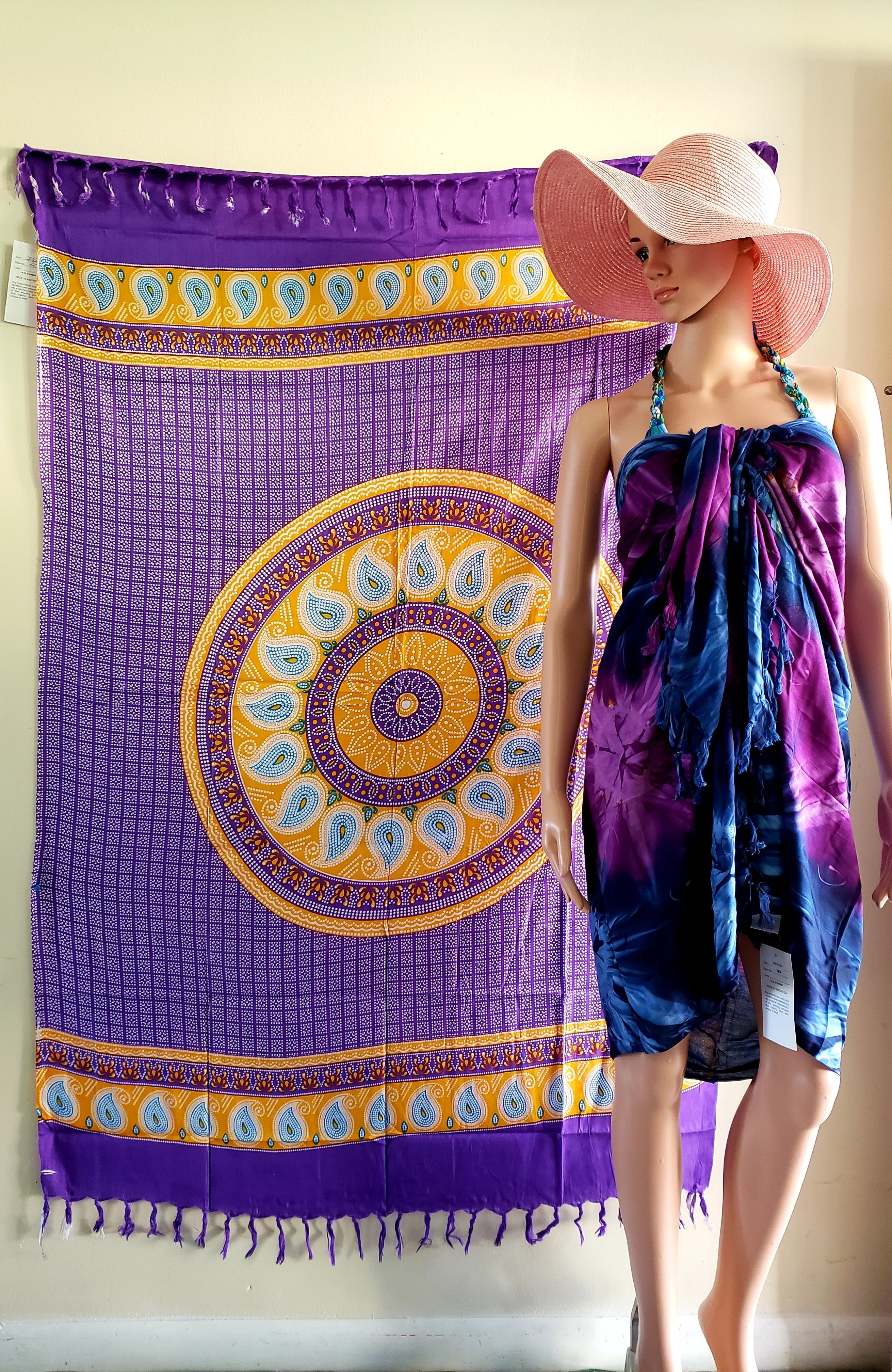 Sarong Scarf/ Beach Coverup- 18