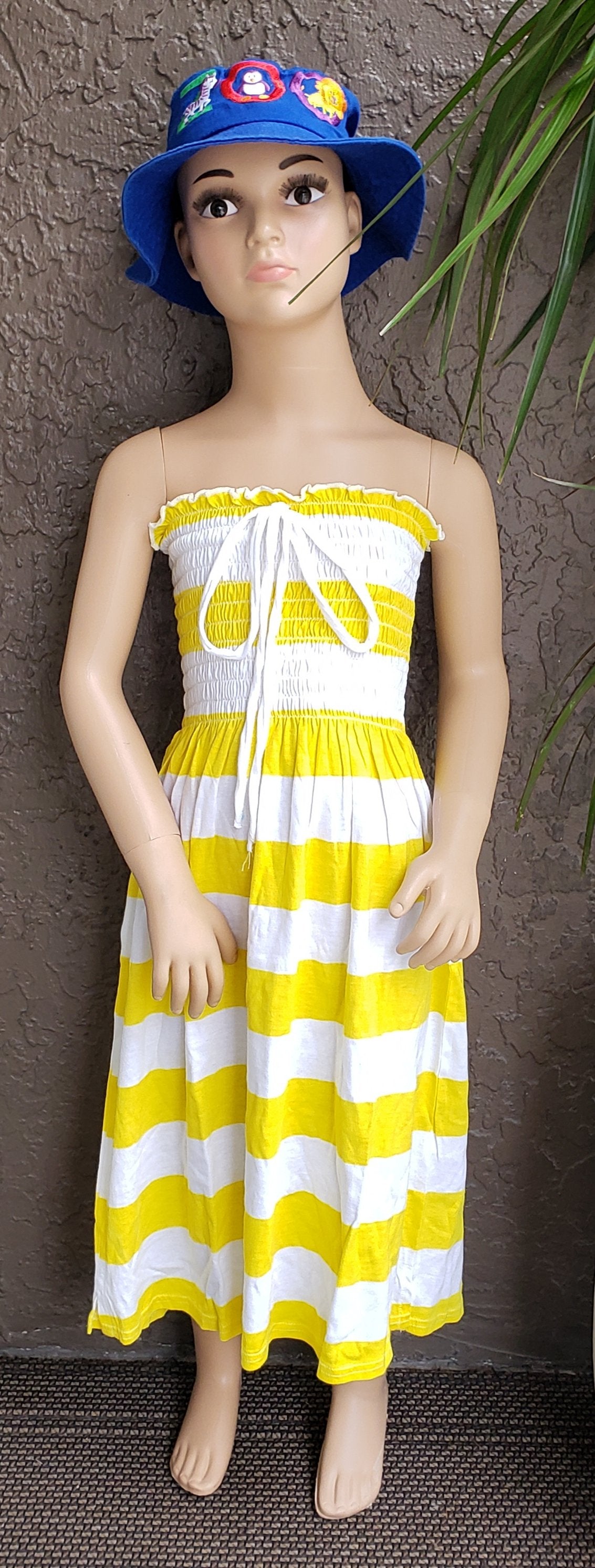 509 Kids/ Girls Tube Dress - Stripe