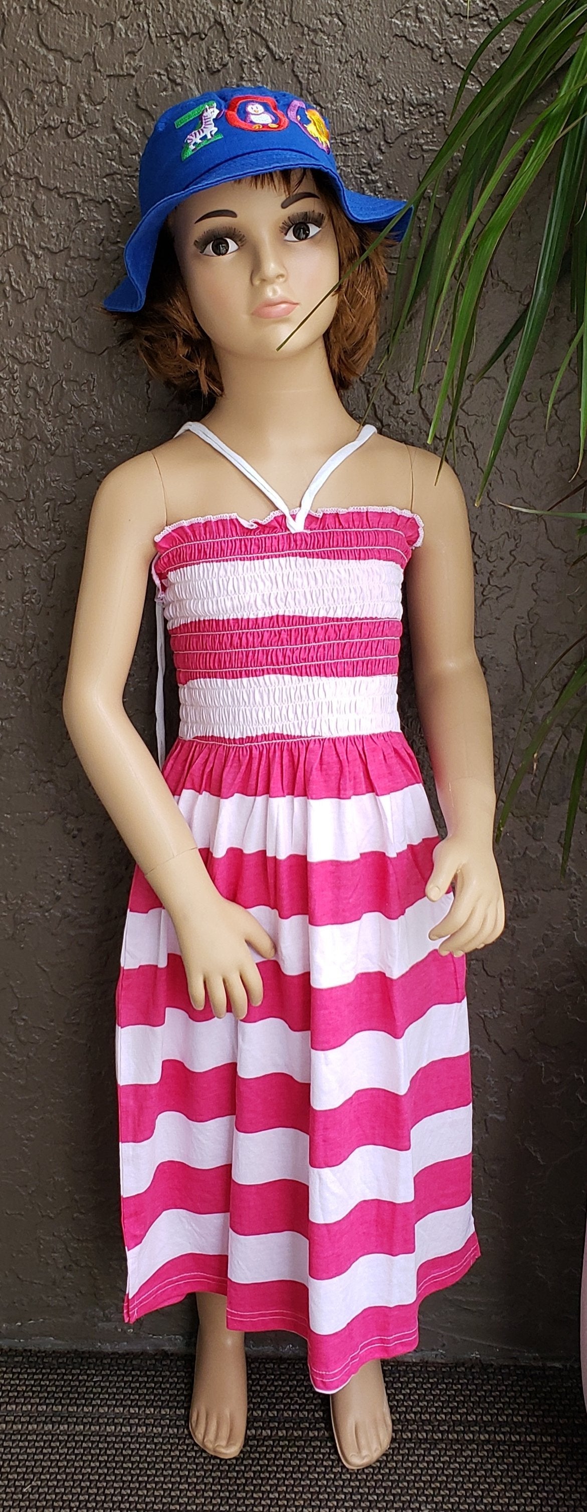 509 Kids/ Girls Tube Dress - Stripe