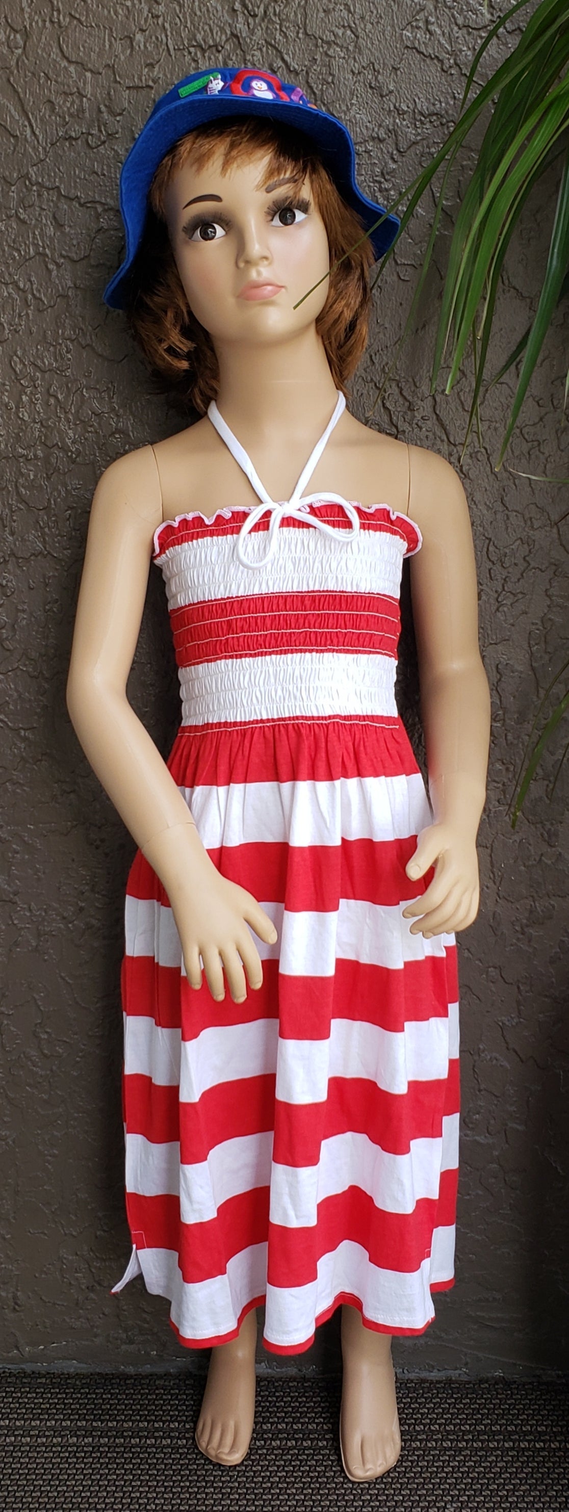 509 Kids/ Girls Tube Dress - Stripe