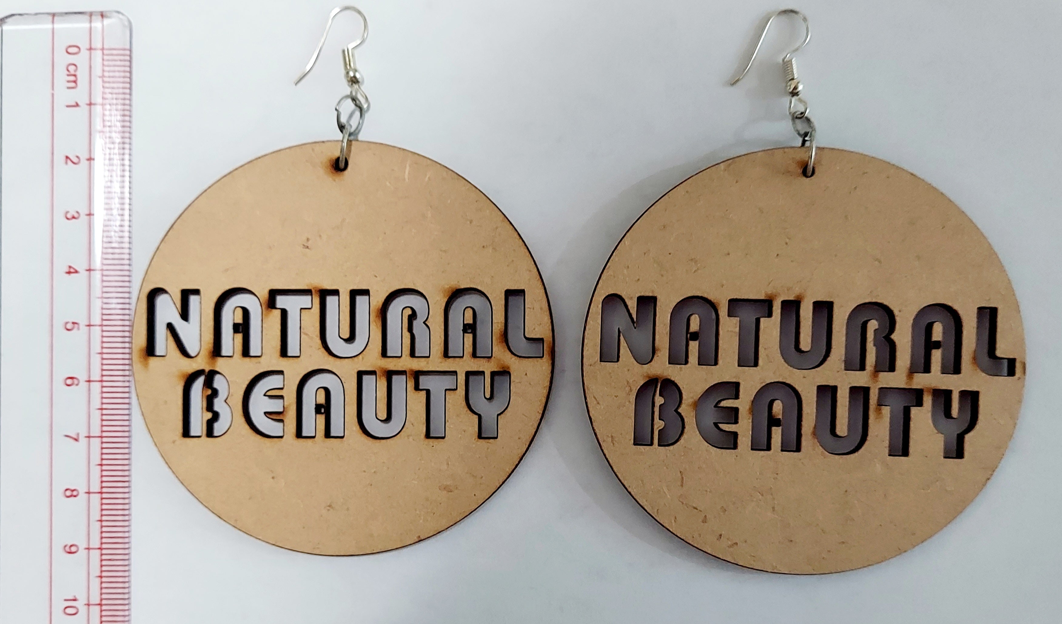 Wooden Afrocentric Earrings